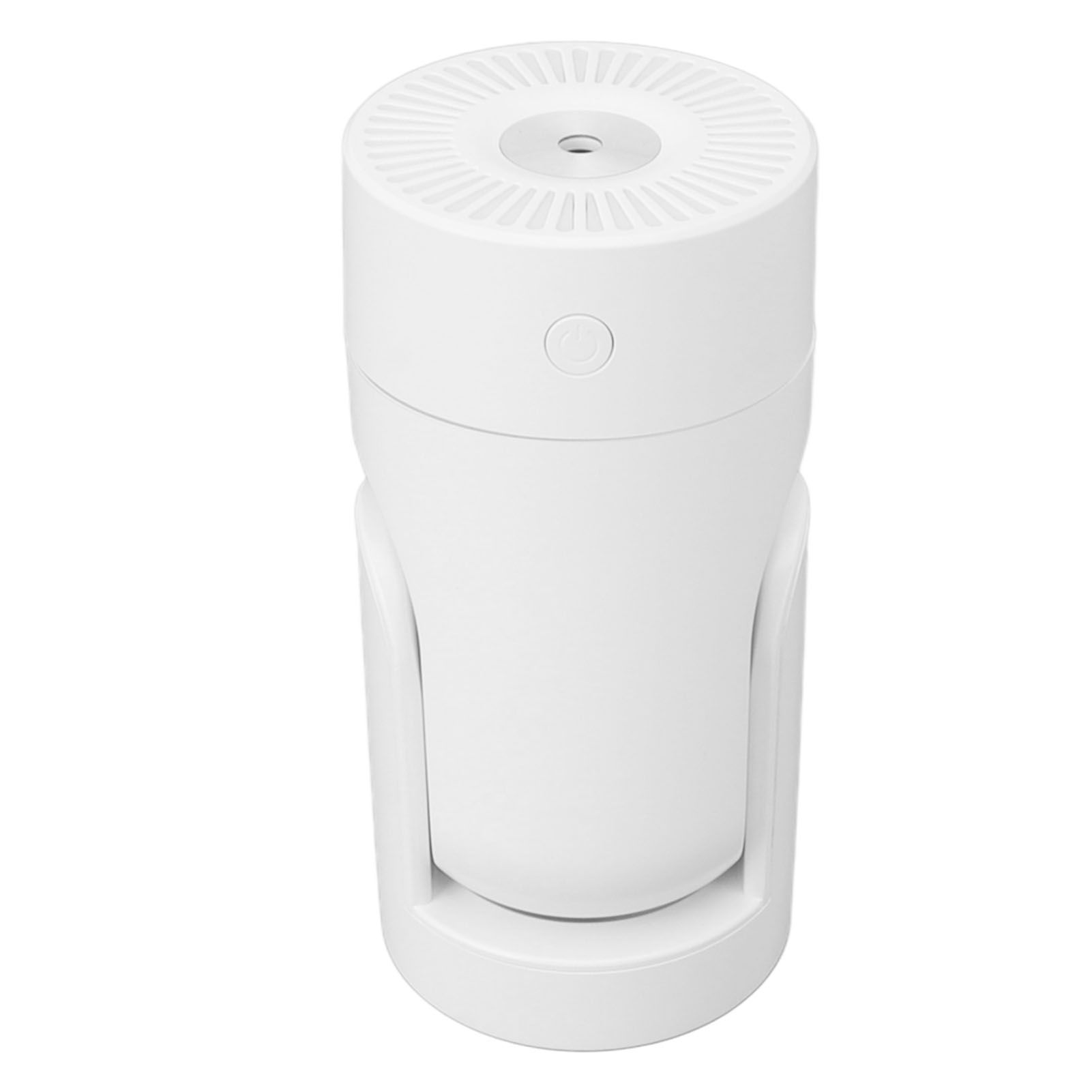 Portable Mini Humidifier USB Automatic Rotating Super Quiet Small Desktop Cool Mist Humidifier for Bedroom Office Car Travel White - Image 4