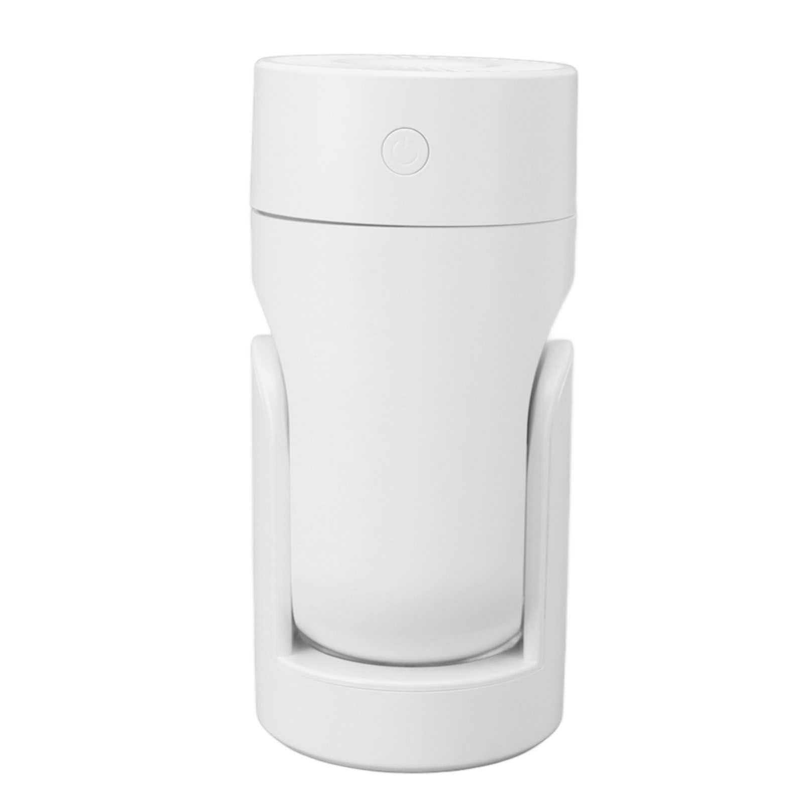 Portable Mini Humidifier USB Automatic Rotating Super Quiet Small Desktop Cool Mist Humidifier for Bedroom Office Car Travel White - Image 5