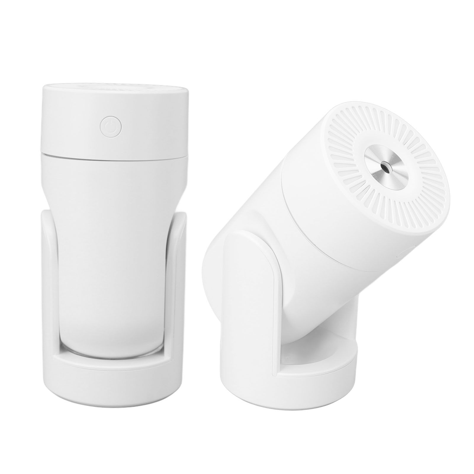 Portable Mini Humidifier USB Automatic Rotating Super Quiet Small Desktop Cool Mist Humidifier for Bedroom Office Car Travel White - Image 8