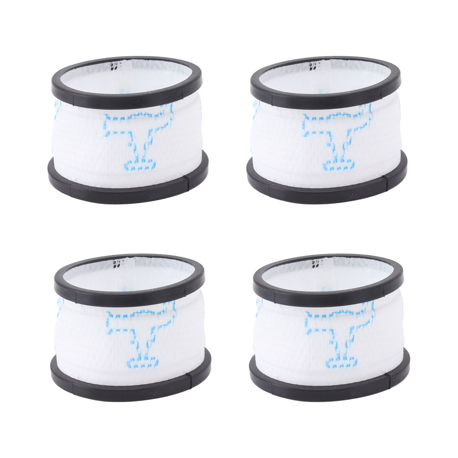 4pcs Vacuum Cleaner Replacement Filter Vacuum Cleaner Accessories Filters For INSE S600 S6P S6 Vacuum Cleaner Parts White - Image 1