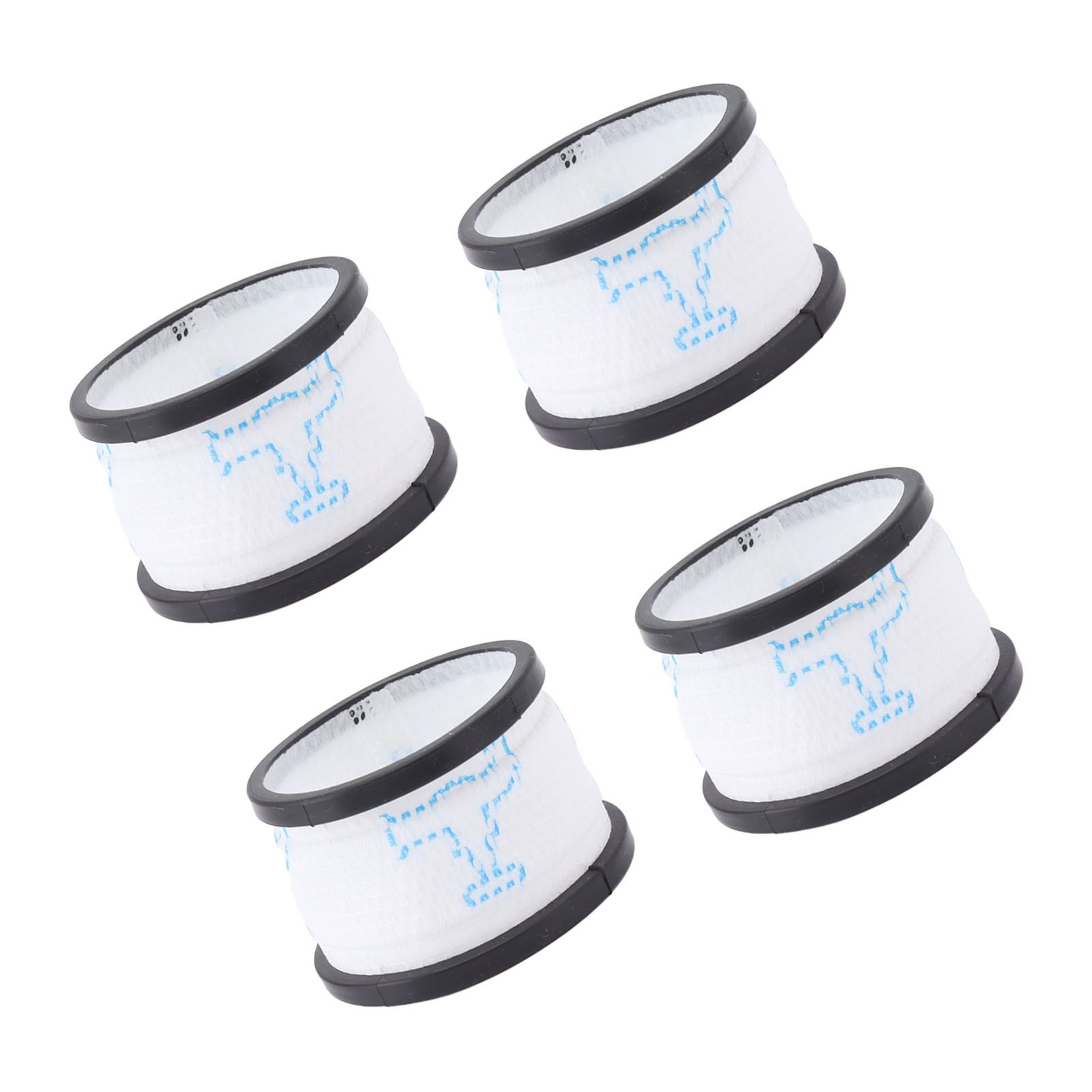 4pcs Vacuum Cleaner Replacement Filter Vacuum Cleaner Accessories Filters For INSE S600 S6P S6 Vacuum Cleaner Parts White - Image 2
