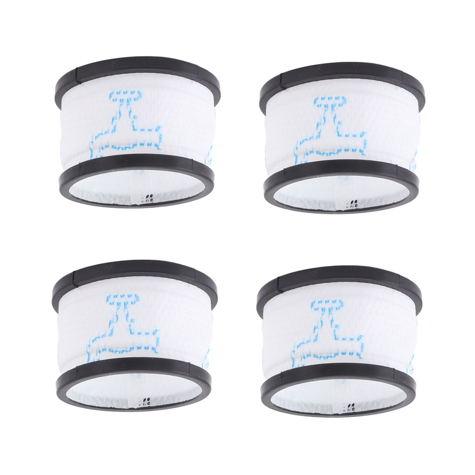 4pcs Vacuum Cleaner Replacement Filter Vacuum Cleaner Accessories Filters For INSE S600 S6P S6 Vacuum Cleaner Parts White - Image 3