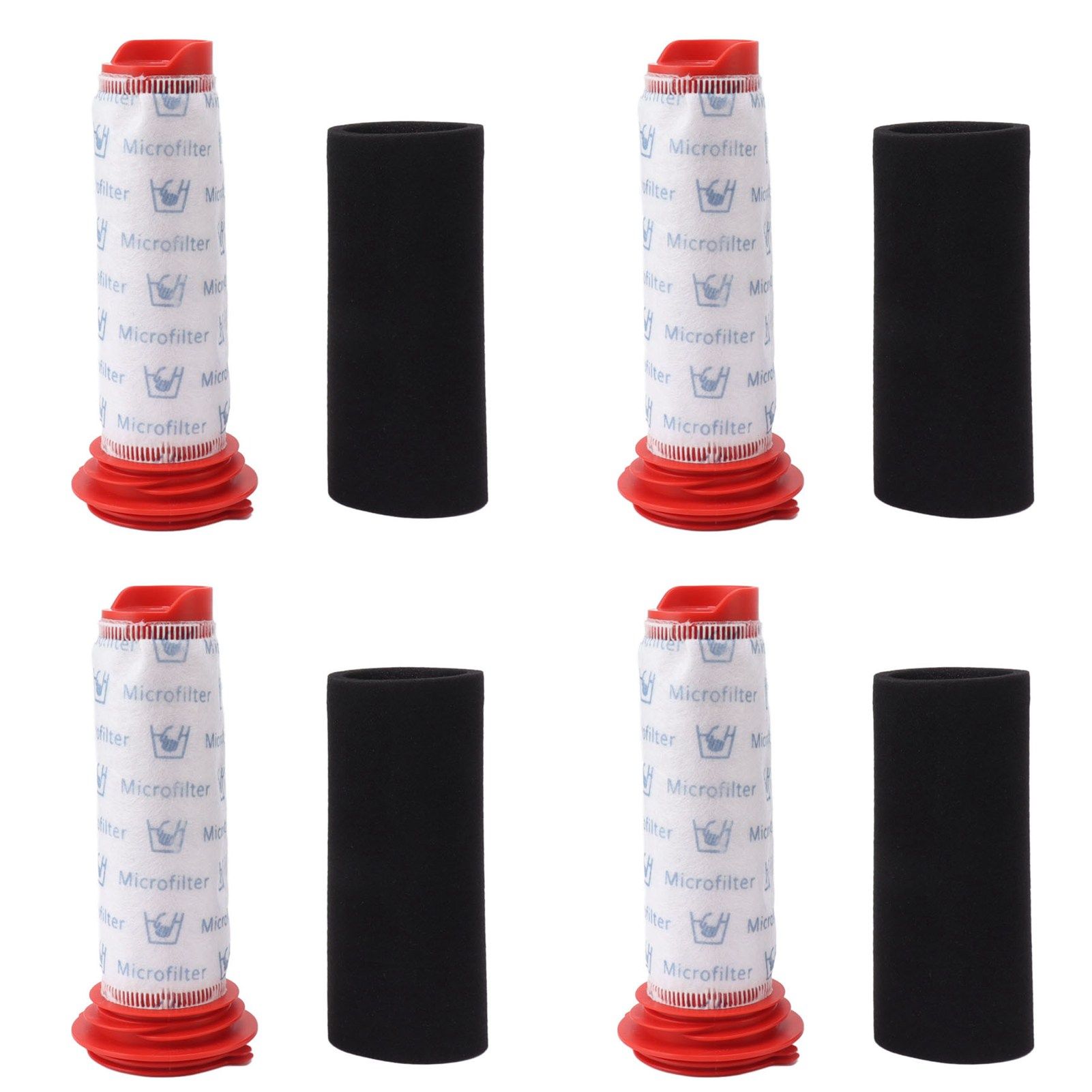 4Pcs Vacuum Cleaner Pre Motor Filter Foam Filter for Bosch 754176 754175 BCH6 Vacuum Cleaner Parts - Image 1