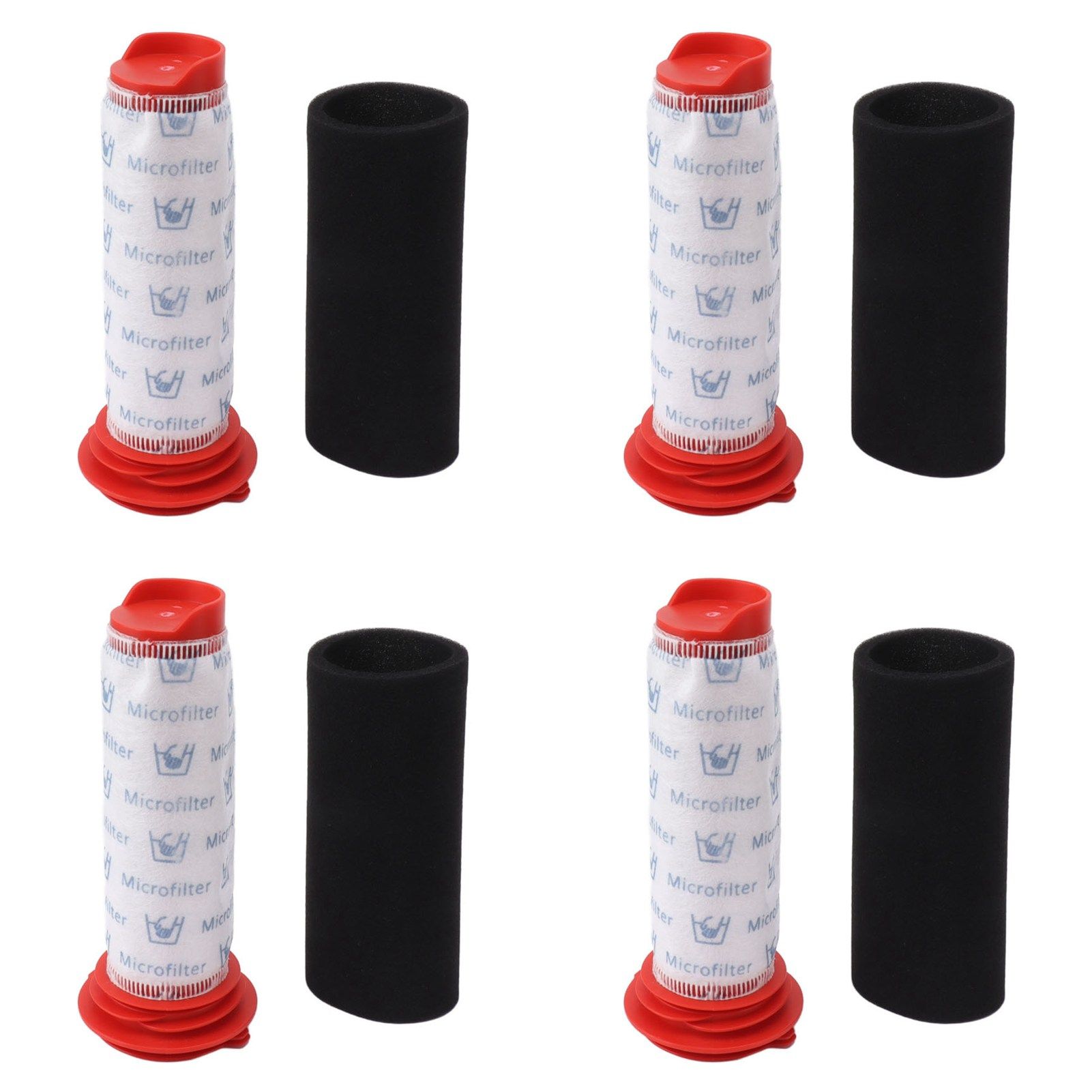 4Pcs Vacuum Cleaner Pre Motor Filter Foam Filter for Bosch 754176 754175 BCH6 Vacuum Cleaner Parts - Image 2
