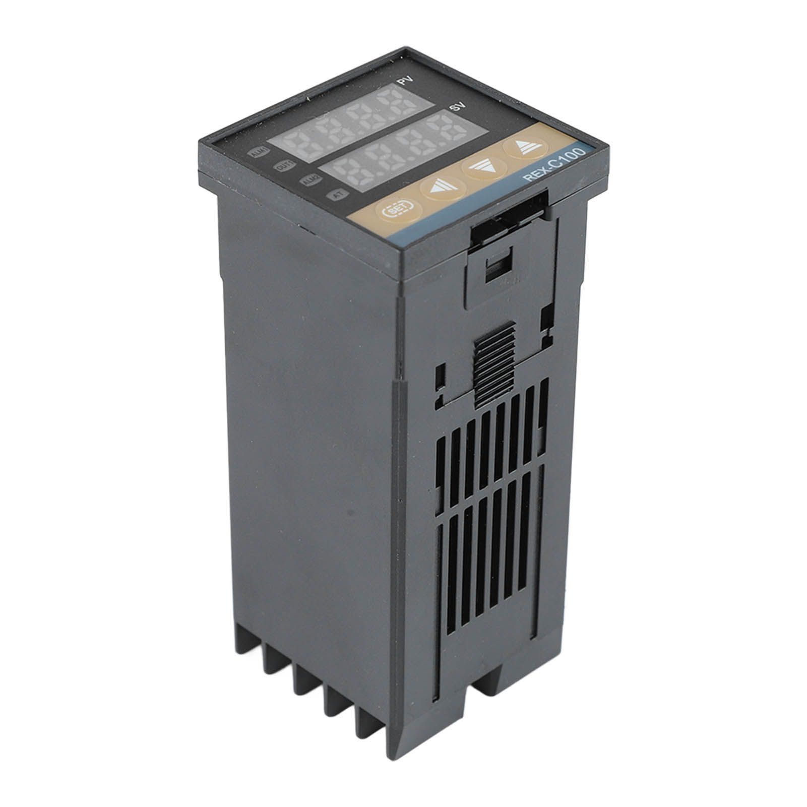 PID Temperature Controller Kit REX C100 Digital PID Temperature Controller with Solid State Relay 100‑240V REX C100FK02 V DN SSR DK - Image 2