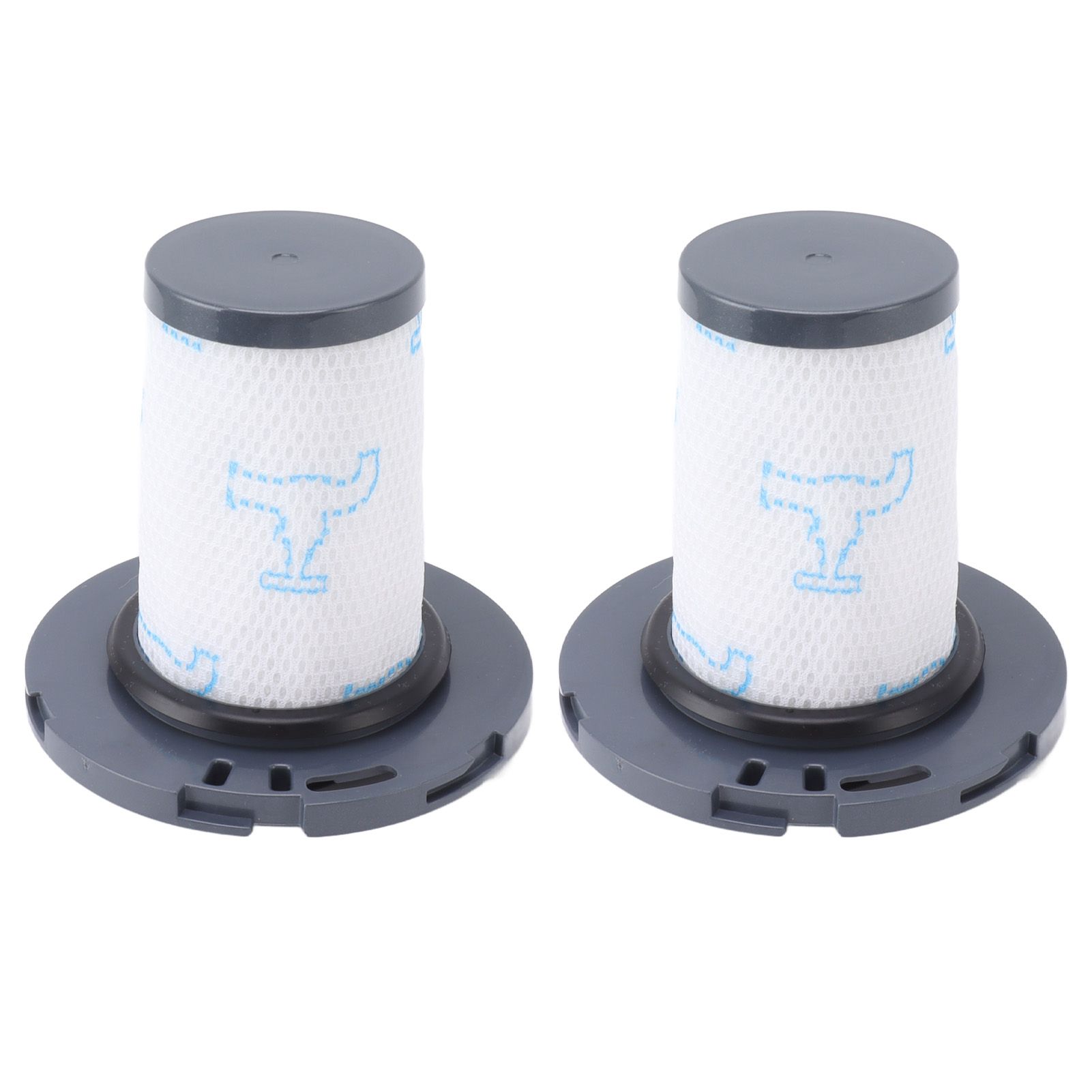 2PCS Robot Vacuum Filters Detachable Robot Vacuum Filters for Rowenta ZR009007 RH9890WO RH9879WO X FORCE FLEX - Image 1