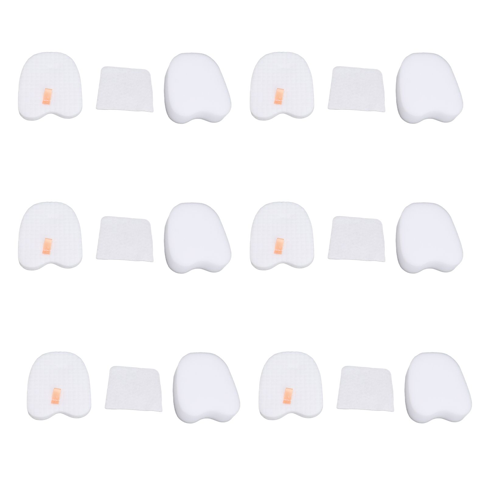 6PCS Vacuum Cleaner Filter Set Post Foam Felt Filter Replacement for Shark XPSTFH380 ZS360 ZS361C ZS362 - Image 3