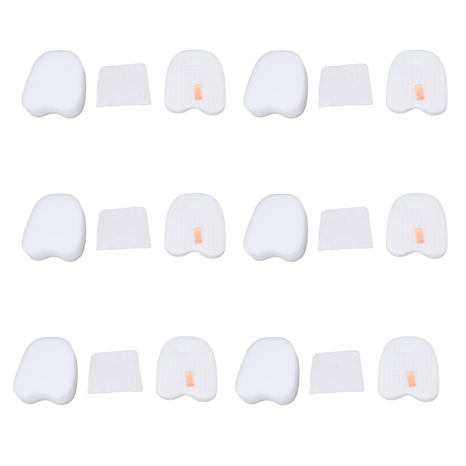 6PCS Vacuum Cleaner Filter Set Post Foam Felt Filter Replacement for Shark XPSTFH380 ZS360 ZS361C ZS362 - Image 4