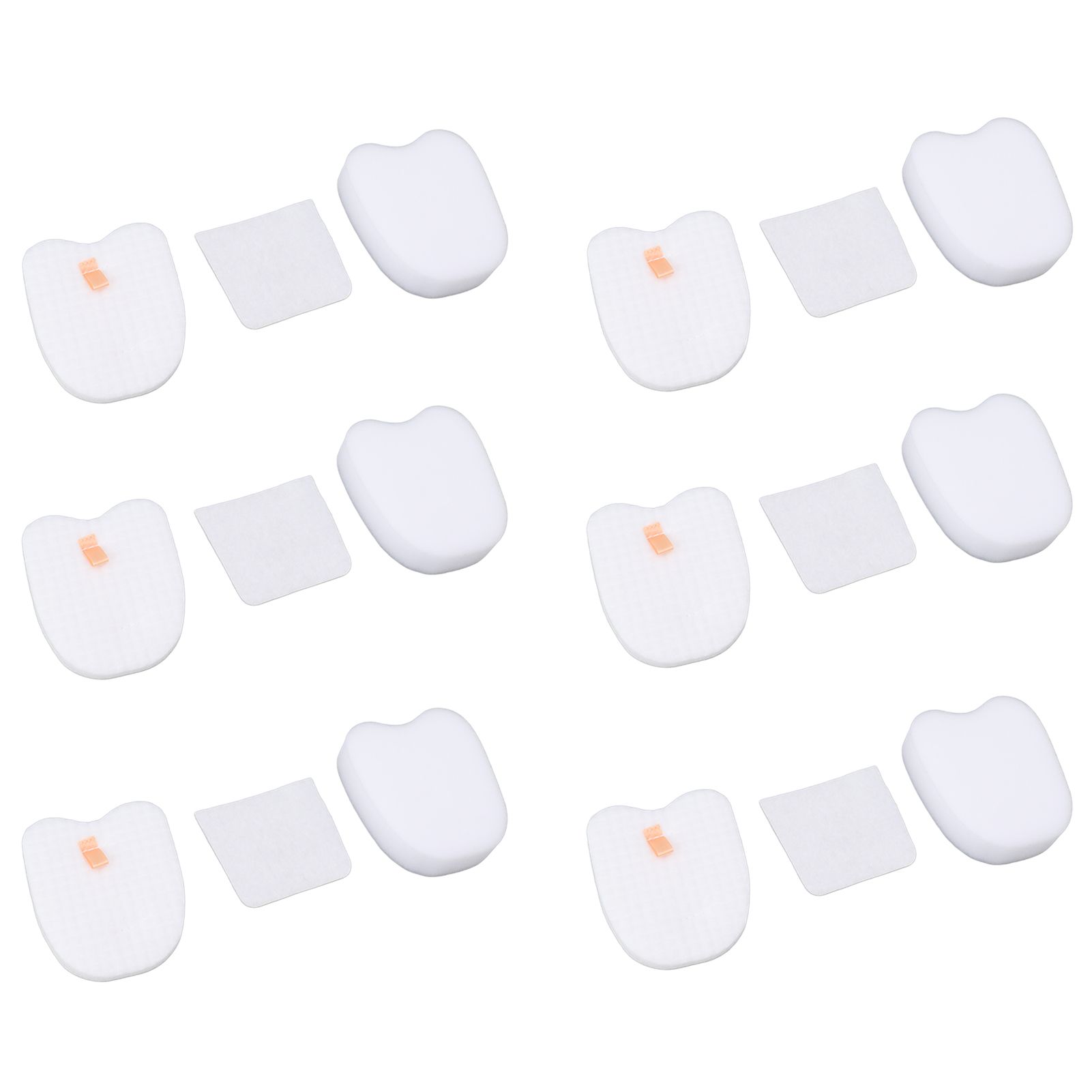 6PCS Vacuum Cleaner Filter Set Post Foam Felt Filter Replacement for Shark XPSTFH380 ZS360 ZS361C ZS362 - Image 5