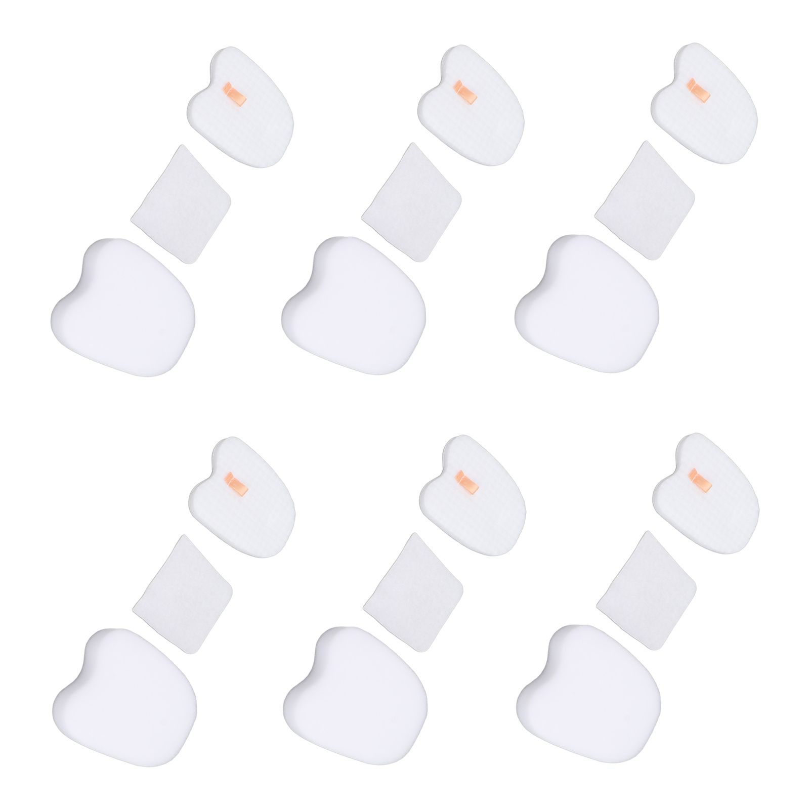 6PCS Vacuum Cleaner Filter Set Post Foam Felt Filter Replacement for Shark XPSTFH380 ZS360 ZS361C ZS362 - Image 8