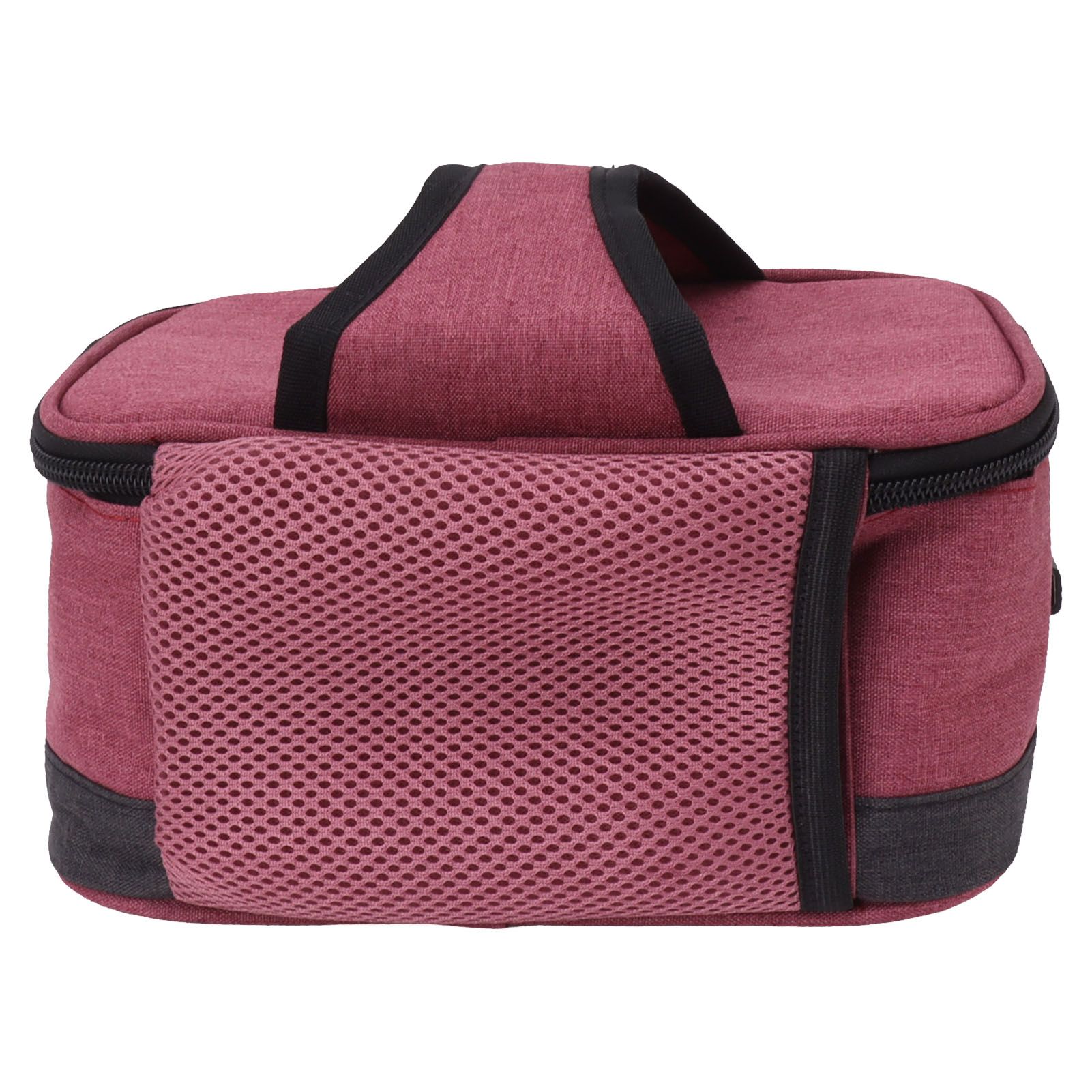 USB Heating Insulation Bag Portable Electric Heating Food Container Constant Temperature Heating Bag for Outdoor Wine Red - Image 5