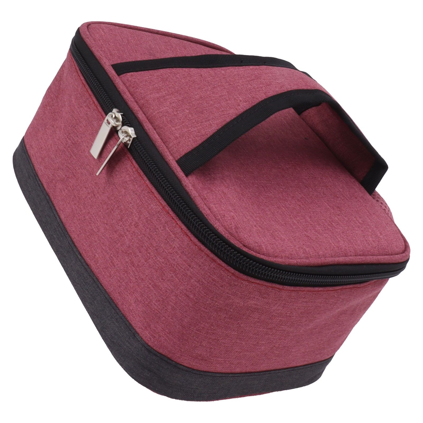 USB Heating Insulation Bag Portable Electric Heating Food Container Constant Temperature Heating Bag for Outdoor Wine Red - Image 6