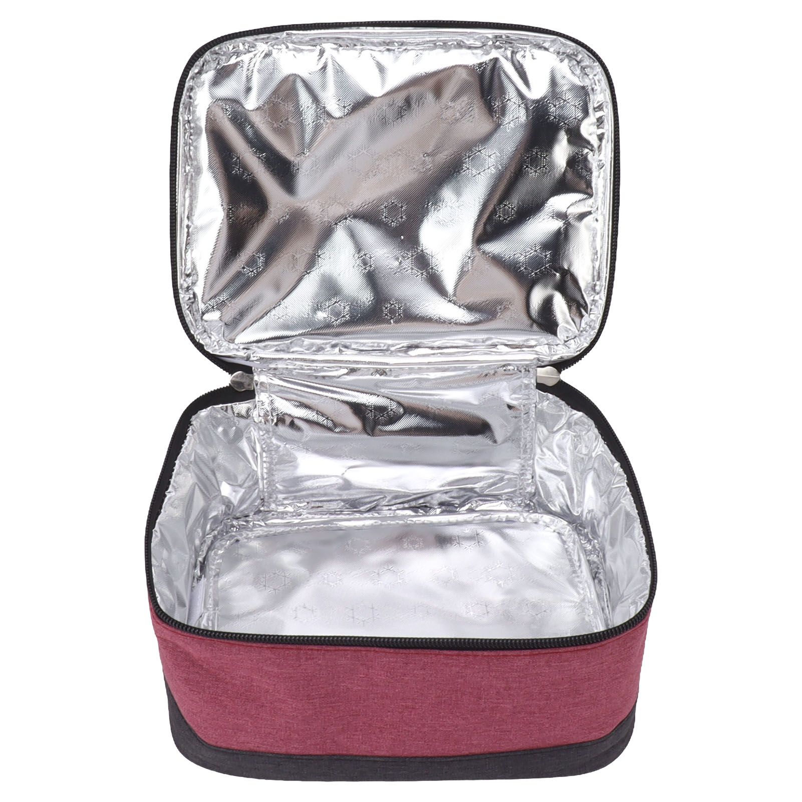 USB Heating Insulation Bag Portable Electric Heating Food Container Constant Temperature Heating Bag for Outdoor Wine Red - Image 8