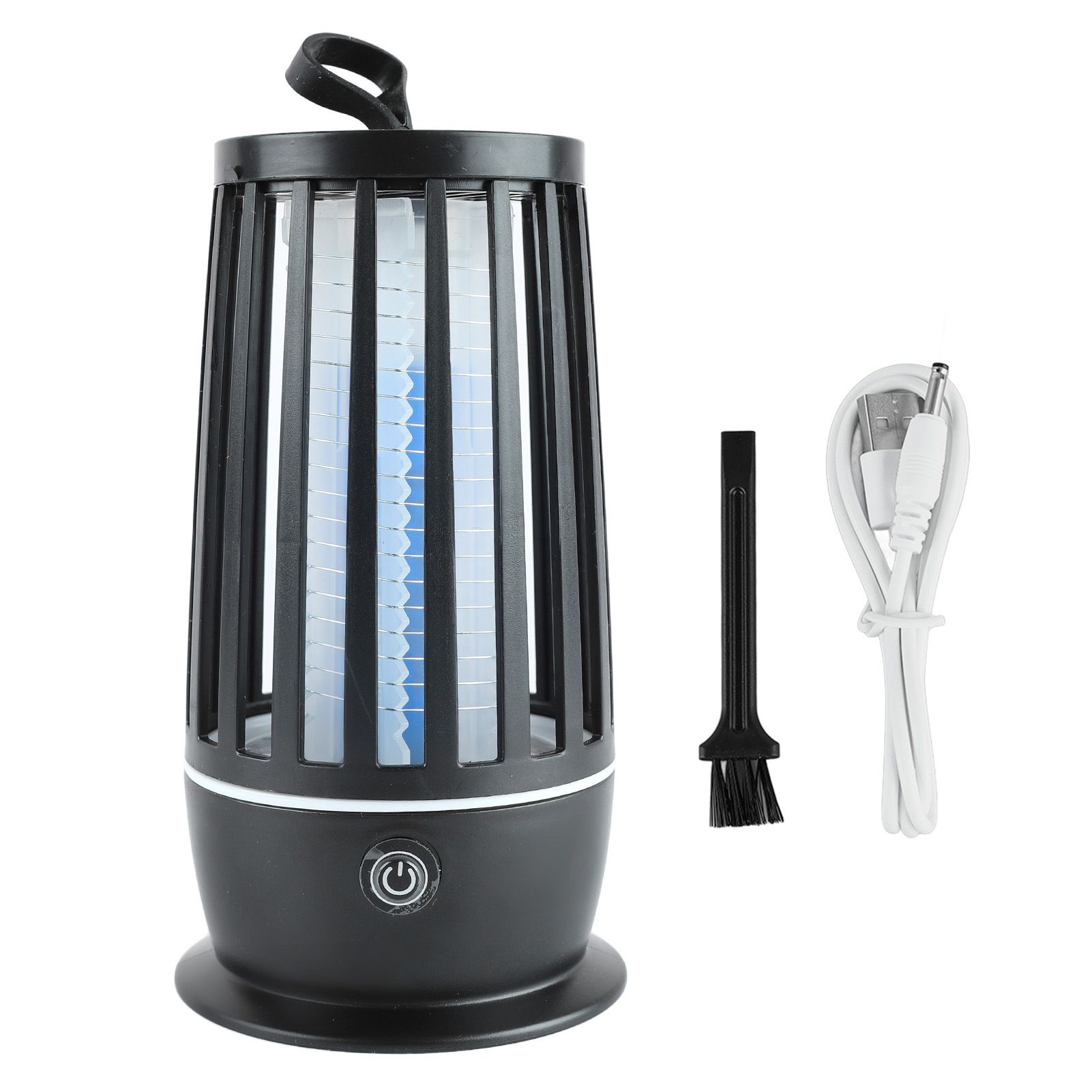 Electric Fly Killing Light 110V 220V PP USB Rechargeable Silent Fly Trap Lamp for Indoor Outdoor - Image 1