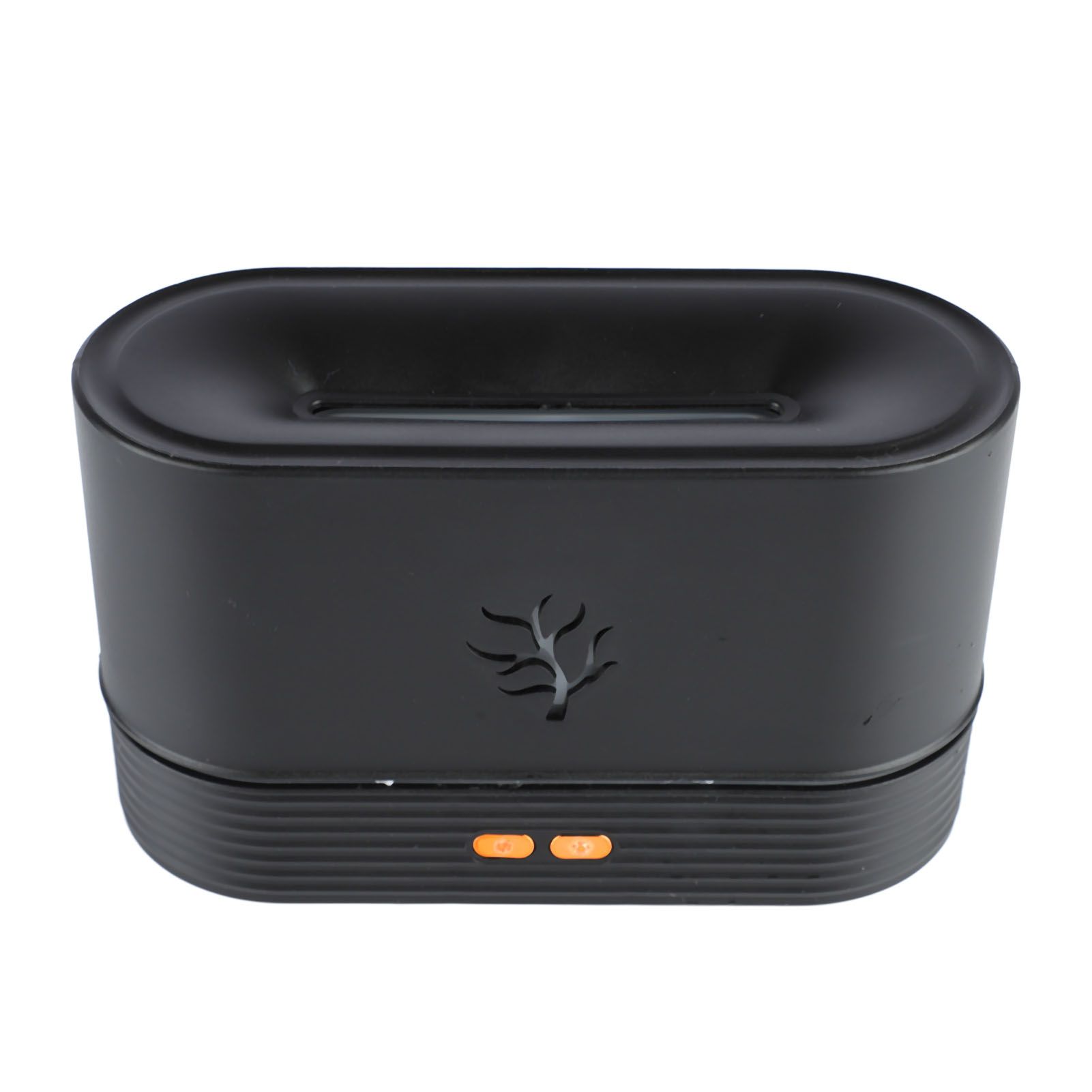 Colorful Flame Air Aroma Diffuser Humidifier Mini Noiseless Essential Oil Diffuser for Home Office Black - Image 4