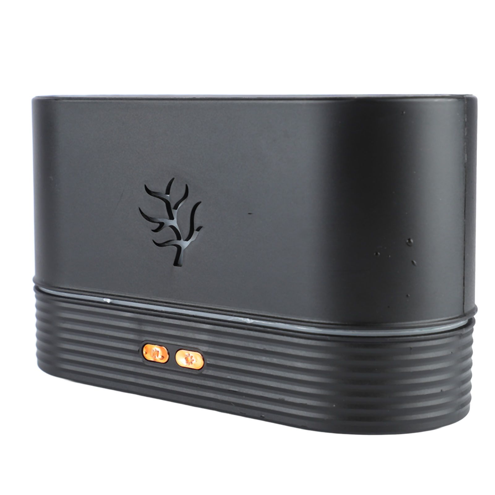 Colorful Flame Air Aroma Diffuser Humidifier Mini Noiseless Essential Oil Diffuser for Home Office Black - Image 5