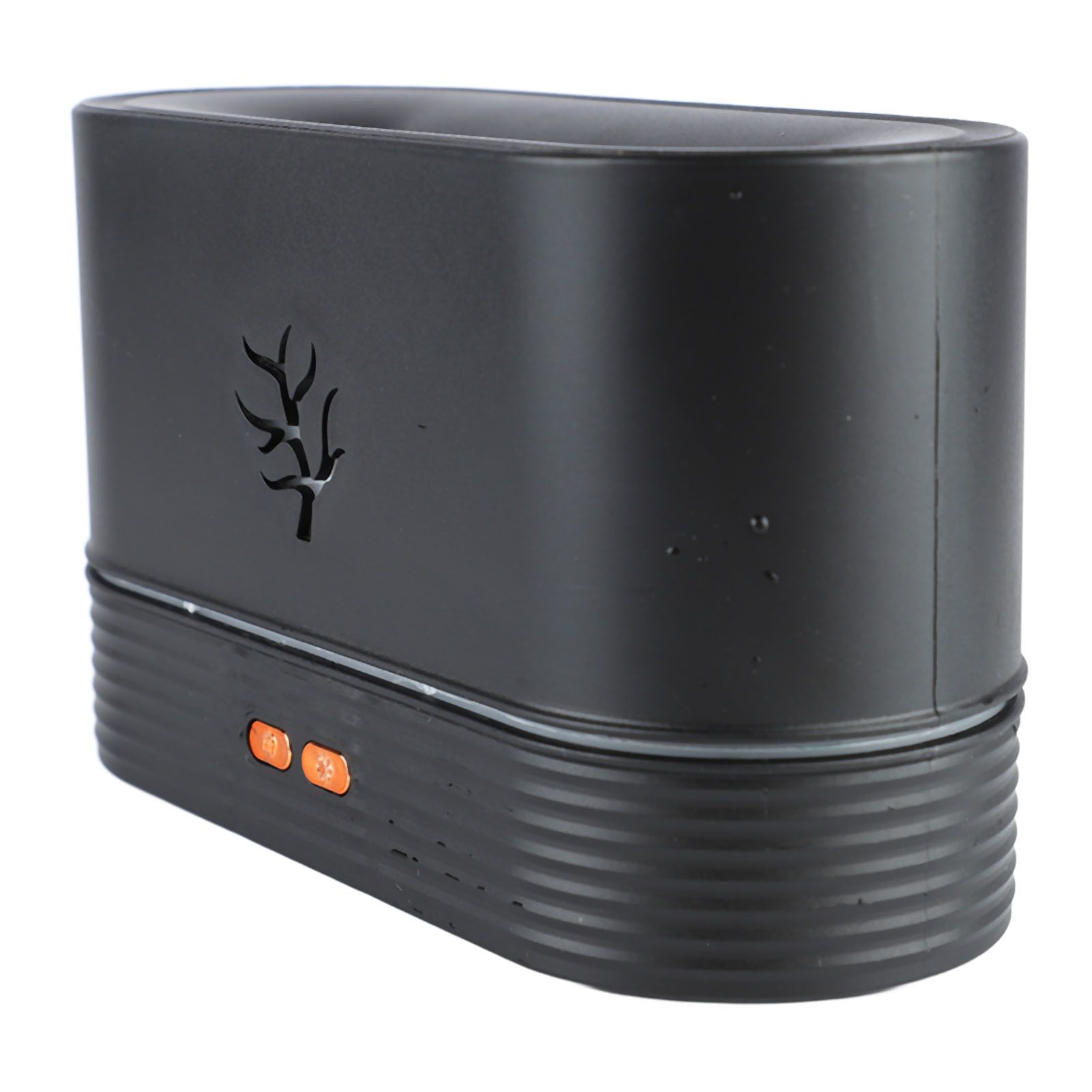 Colorful Flame Air Aroma Diffuser Humidifier Mini Noiseless Essential Oil Diffuser for Home Office Black - Image 8