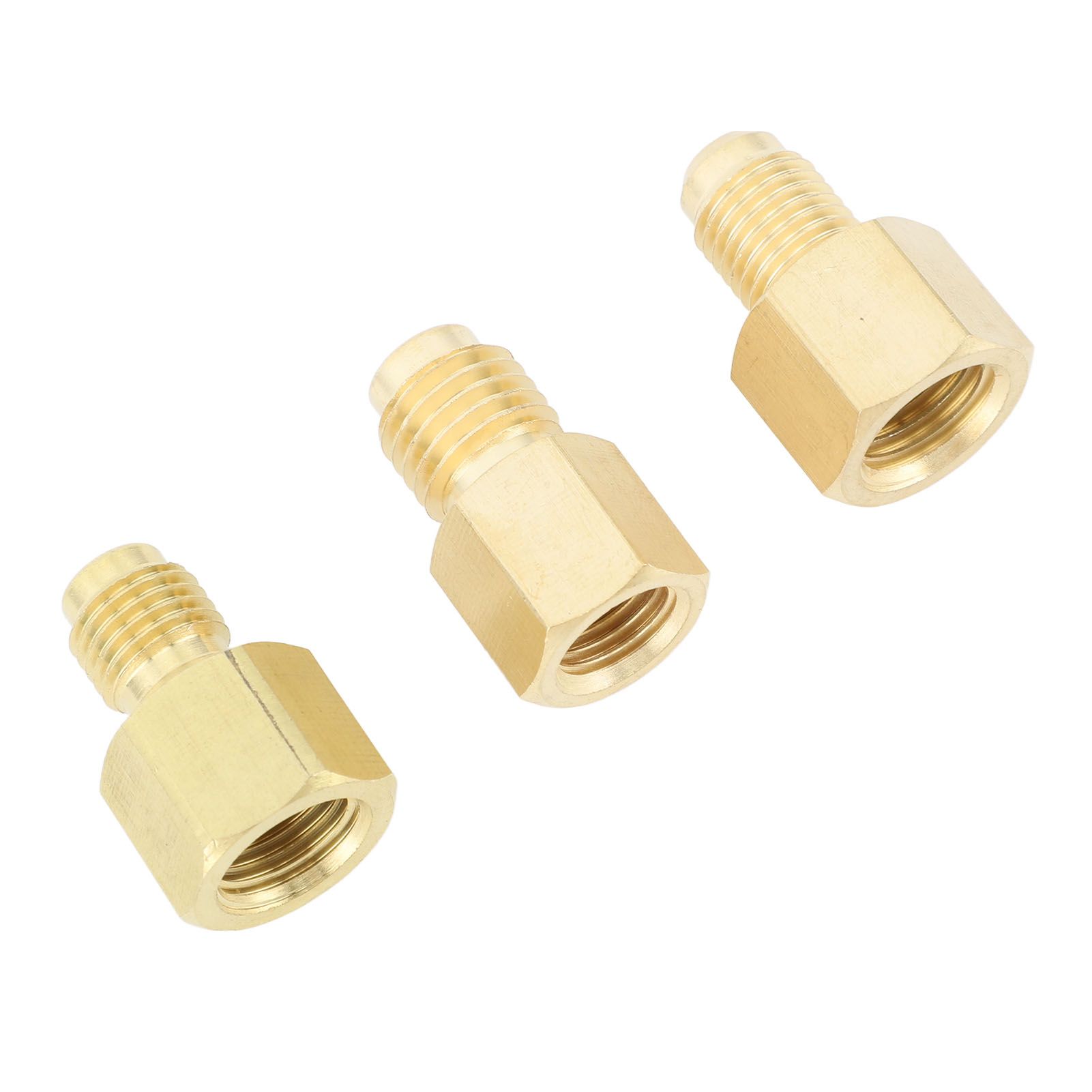 3pcs Air Conditioner Brass Adapter Durable Vacuum Adapter Portable Charging Vacuum Port Adapter for Home Appliances - Image 5