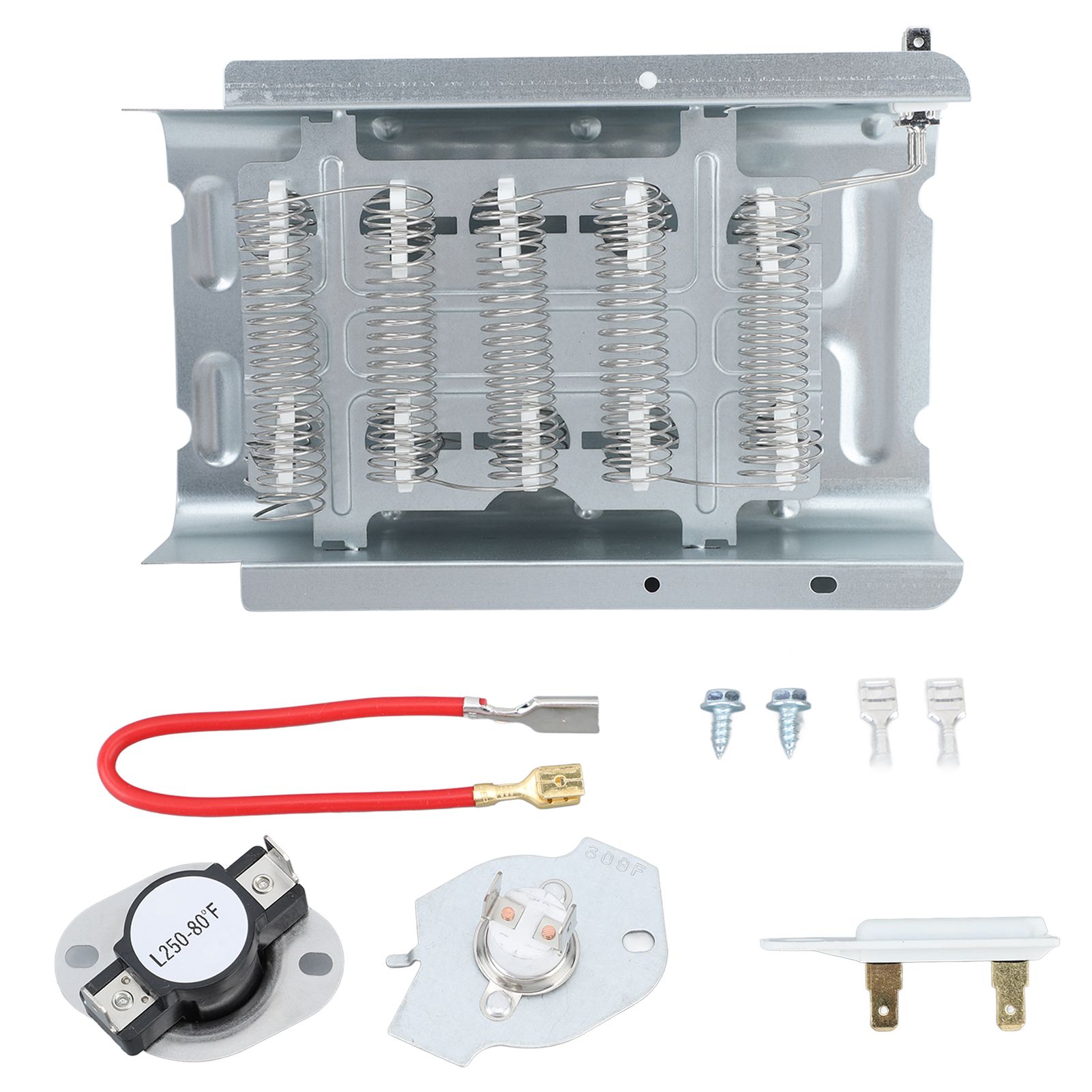 279838 Dryer Heating Element Kit Replaces 3403585 W10724237 3398063 3398064 8565582 - Image 1