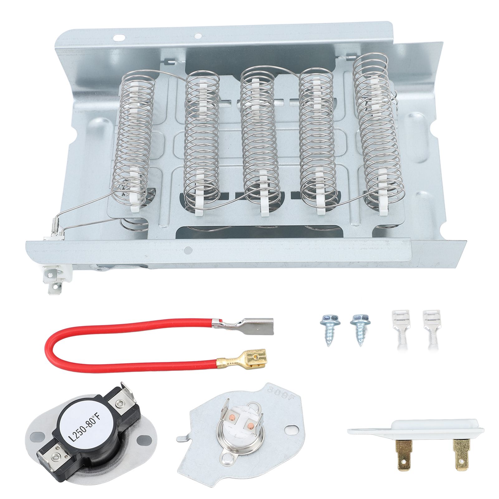279838 Dryer Heating Element Kit Replaces 3403585 W10724237 3398063 3398064 8565582 - Image 3