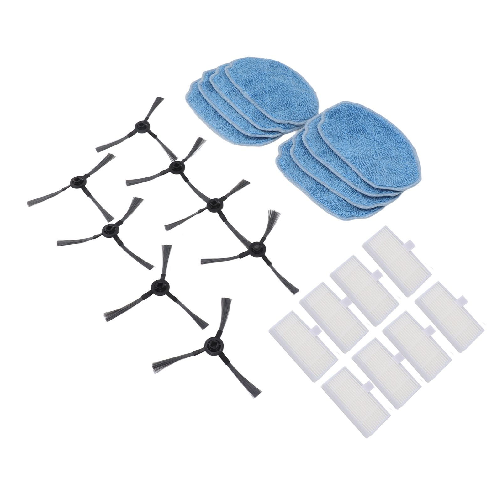 Robotic Vacuum Cleaner Accessories Kit Mop Cloth Side Brush Filter Parts Replacement For Mannv BR150 BR151 - Image 5