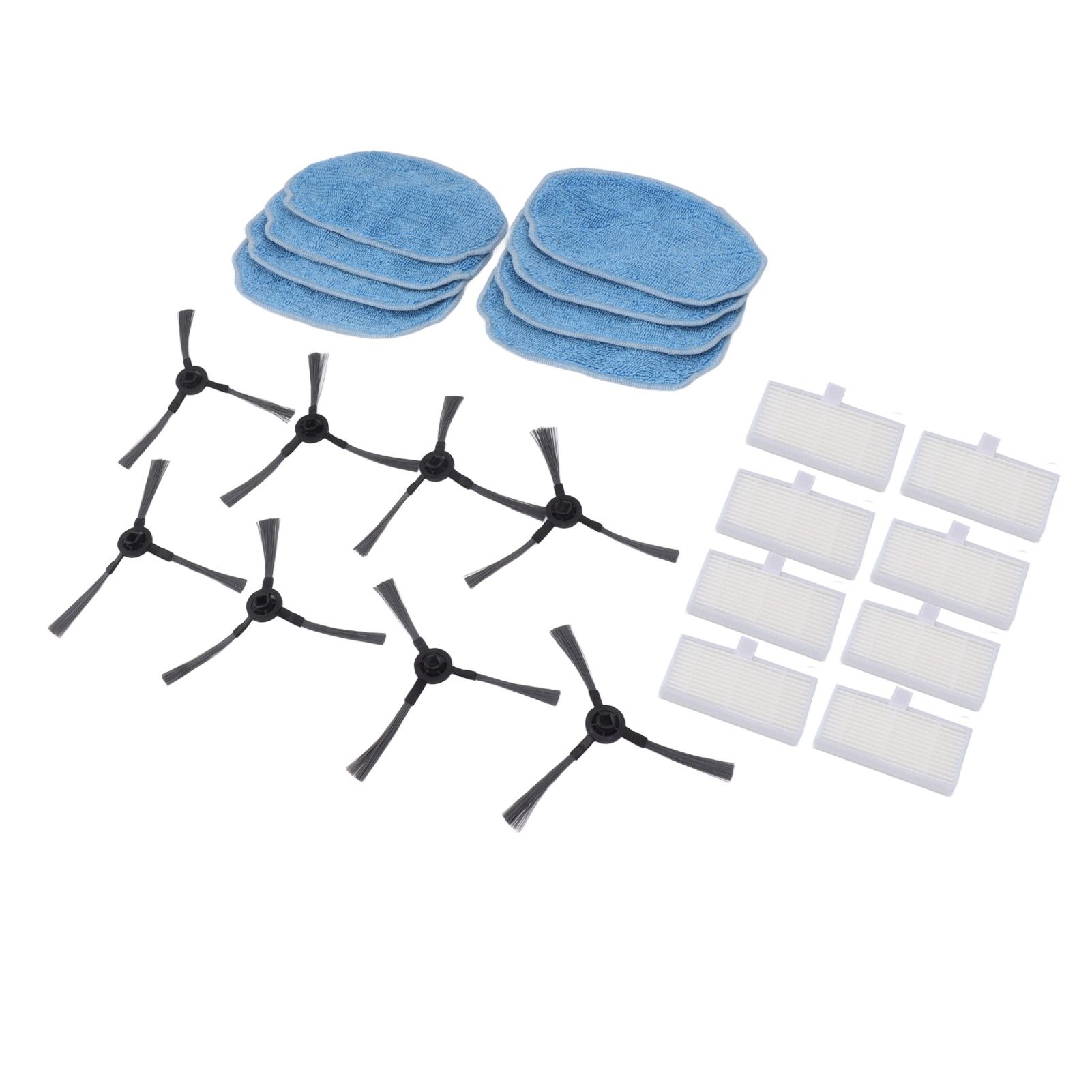Robotic Vacuum Cleaner Accessories Kit Mop Cloth Side Brush Filter Parts Replacement For Mannv BR150 BR151 - Image 6