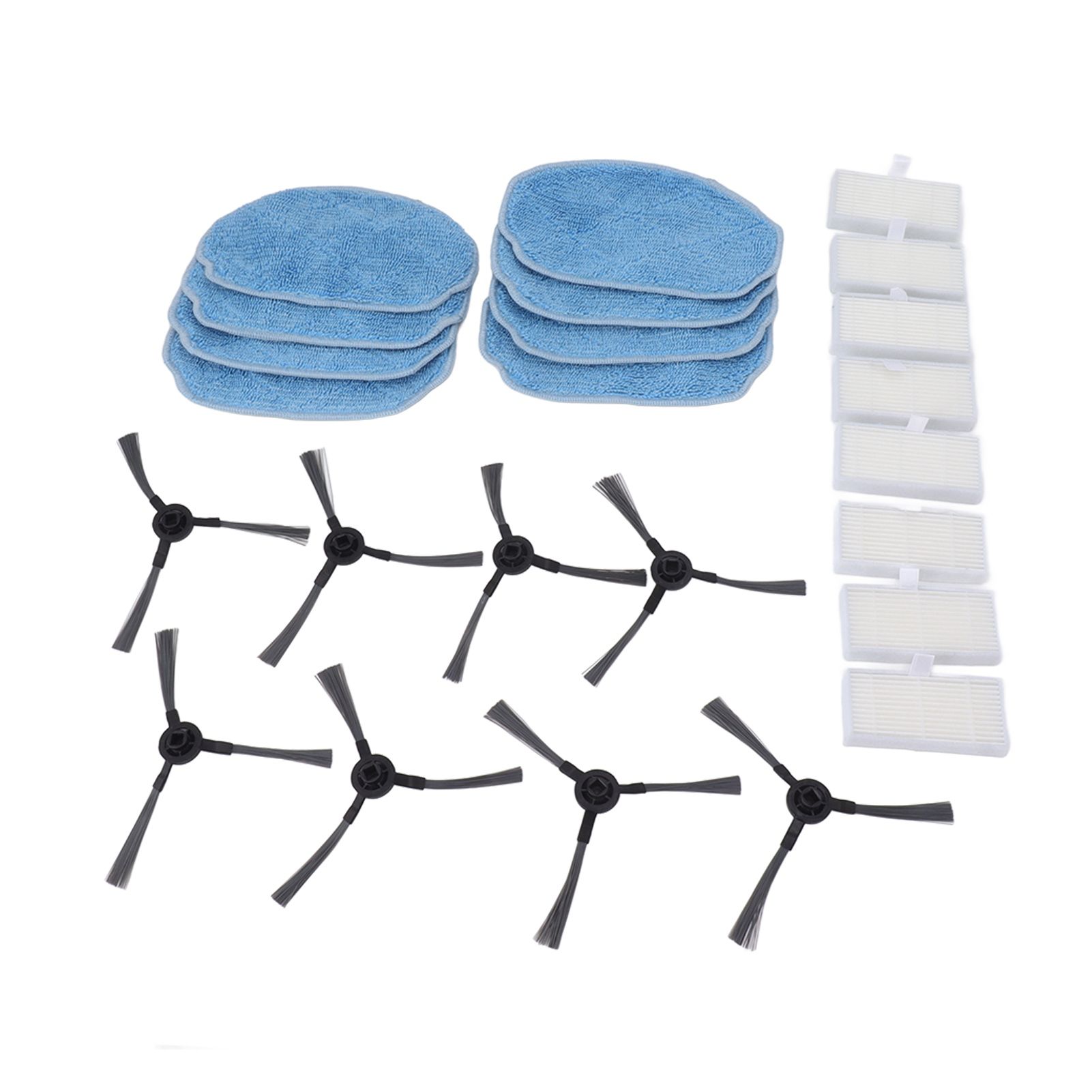 Robotic Vacuum Cleaner Accessories Kit Mop Cloth Side Brush Filter Parts Replacement For Mannv BR150 BR151 - Image 7