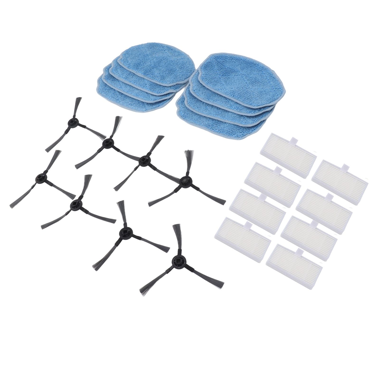 Robotic Vacuum Cleaner Accessories Kit Mop Cloth Side Brush Filter Parts Replacement For Mannv BR150 BR151 - Image 8