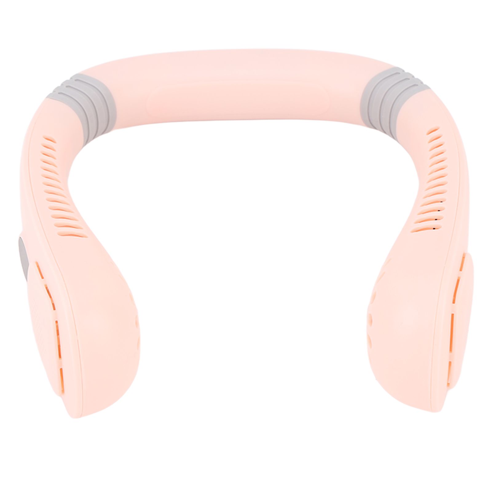 Portable Neck Fan USB Powered Digital Display 5 Gears Cooling Hanging Neck Bladeless Fan for Outdoor Sports Travel Sakura Pink - Image 4
