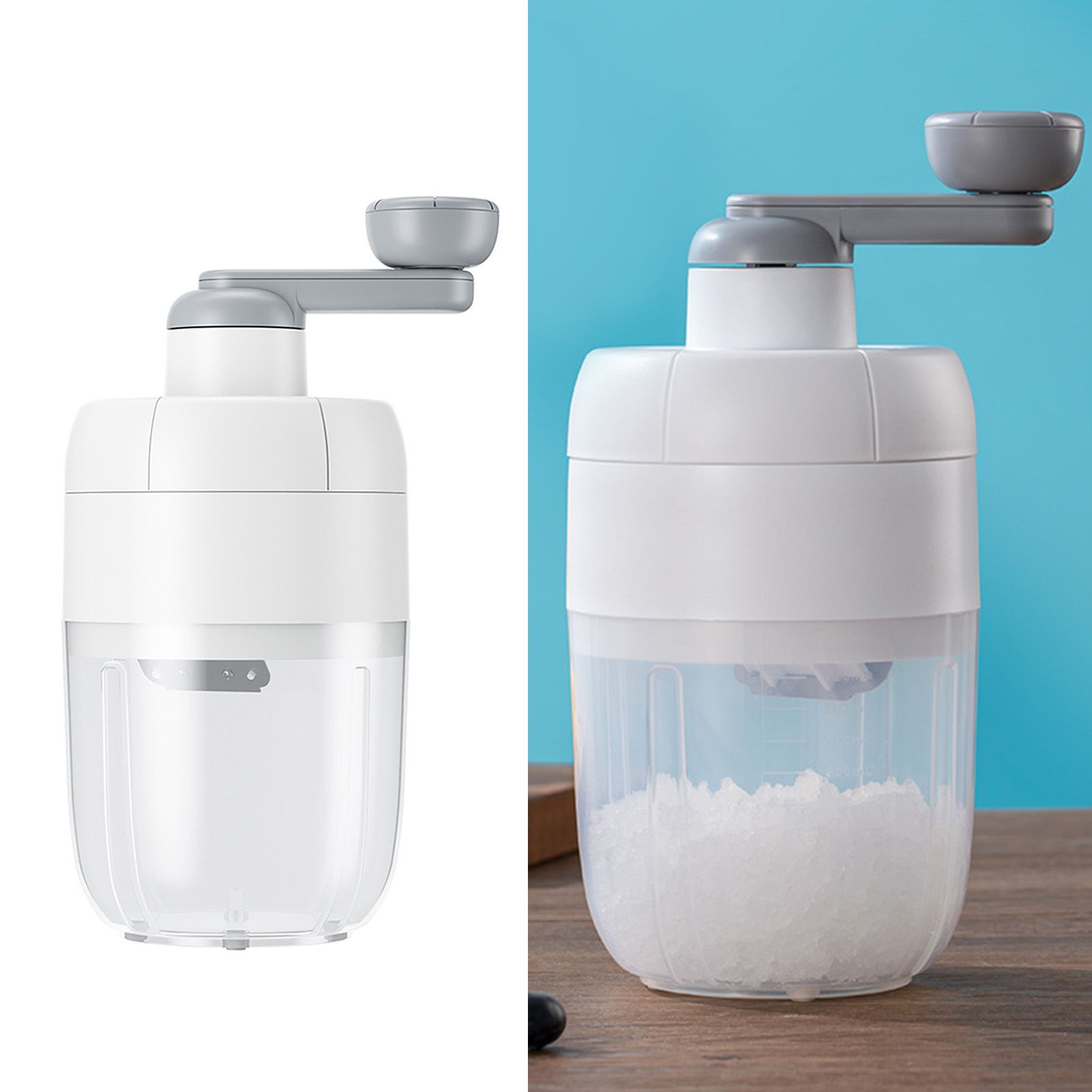 Manual Shaved Ice Snow Cone Maker Thickened Stainless Steel Blade Hand Ice Shaving Machine - Image 3