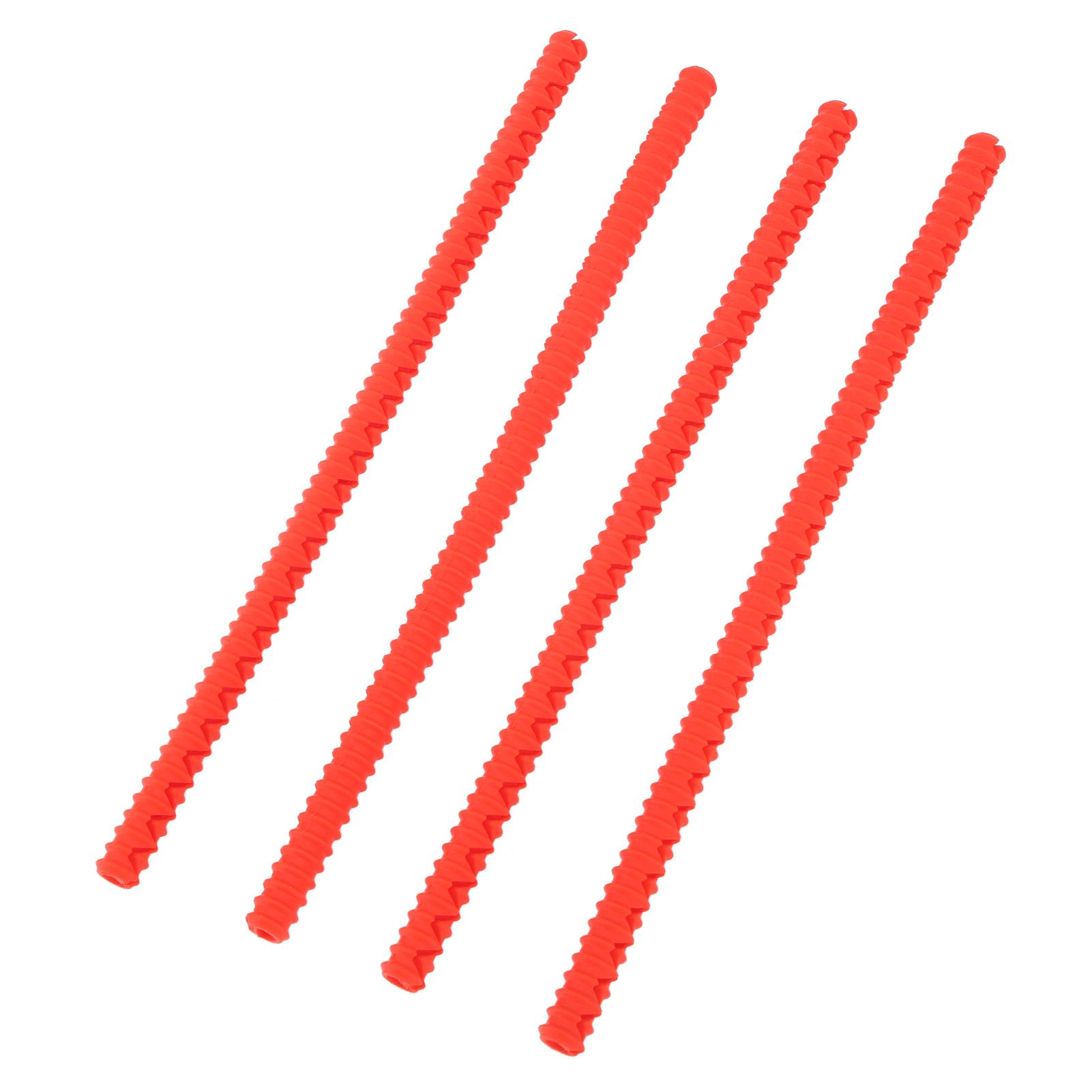4PCS Oven Rack Protector Heat Resistant Silicone Edge Liner Cover Oven Accessories for Kitchen Restaurant Red - Image 8