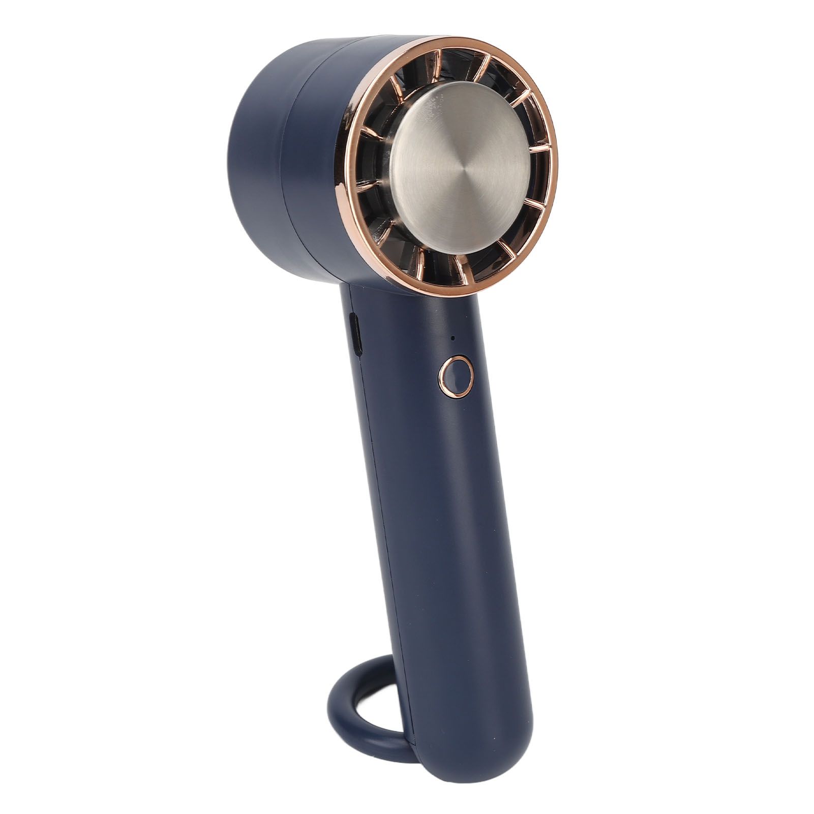 USB Rechargeable Personal Fan Outdoor Portable Handheld Cooling Fan with 3 Adjustable Speed for Travel Outdoor Indoor Blue - Image 3