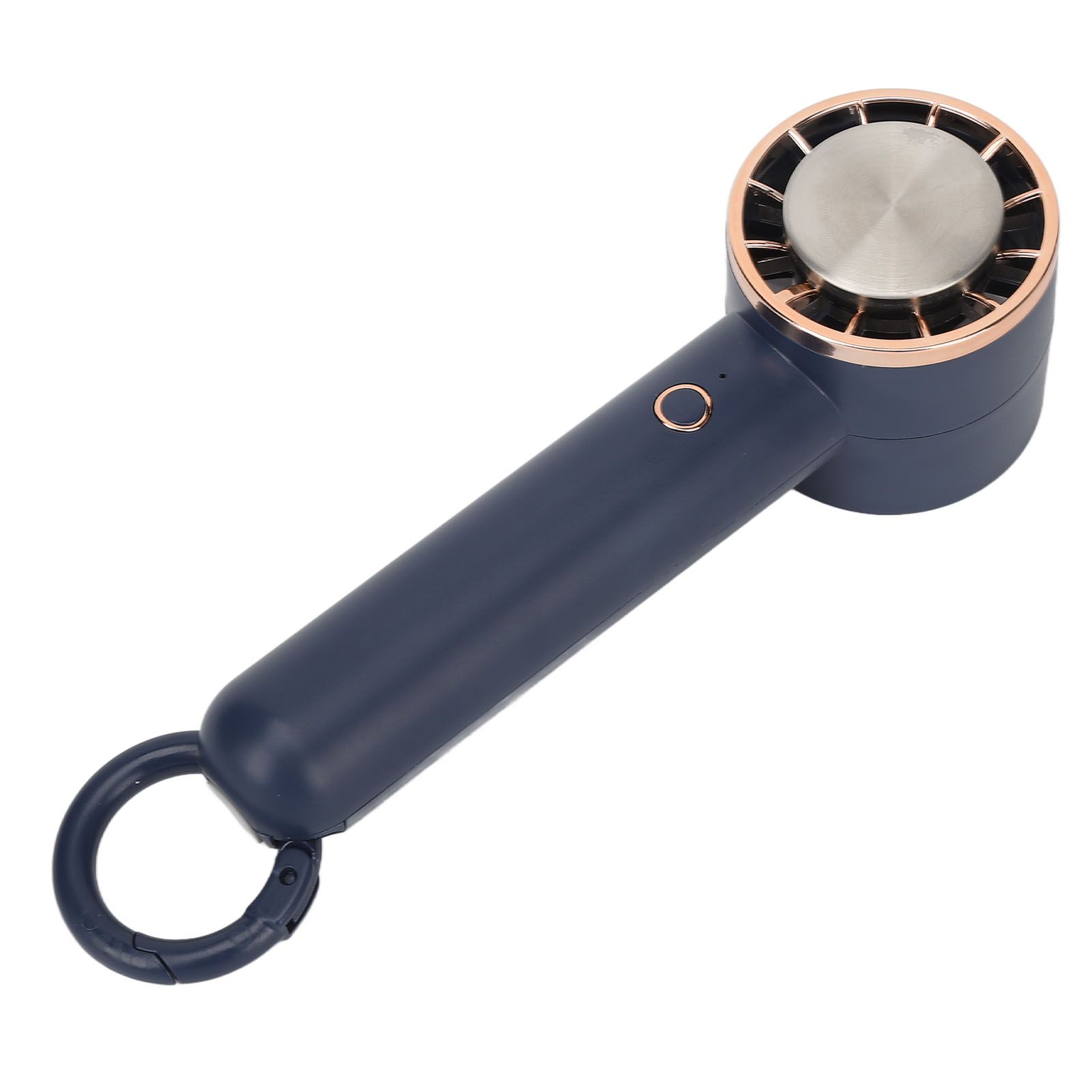 USB Rechargeable Personal Fan Outdoor Portable Handheld Cooling Fan with 3 Adjustable Speed for Travel Outdoor Indoor Blue - Image 5