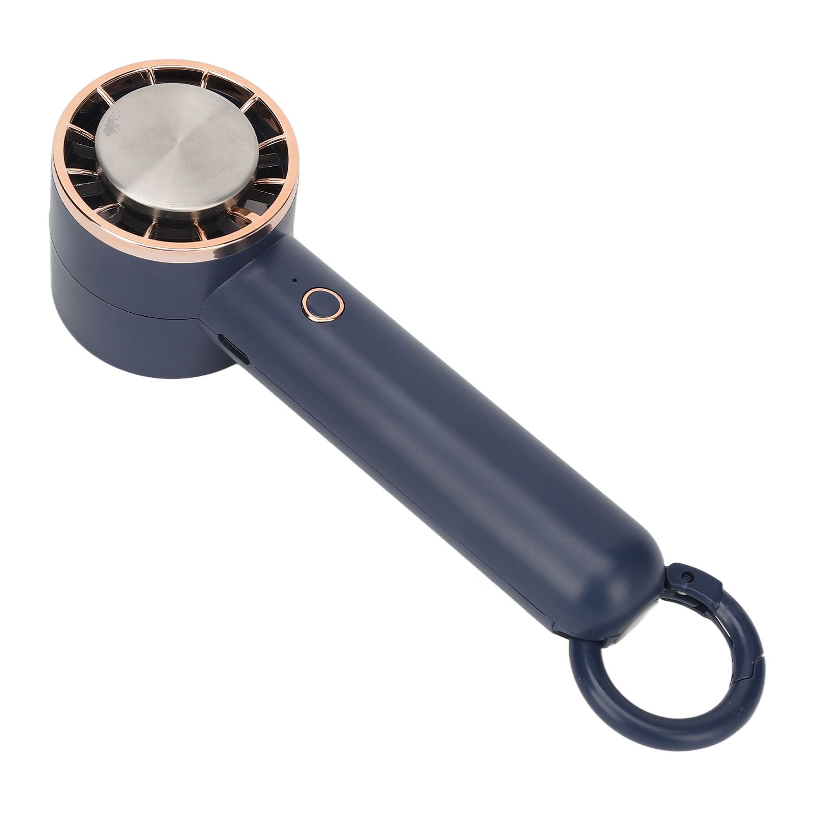 USB Rechargeable Personal Fan Outdoor Portable Handheld Cooling Fan with 3 Adjustable Speed for Travel Outdoor Indoor Blue - Image 6