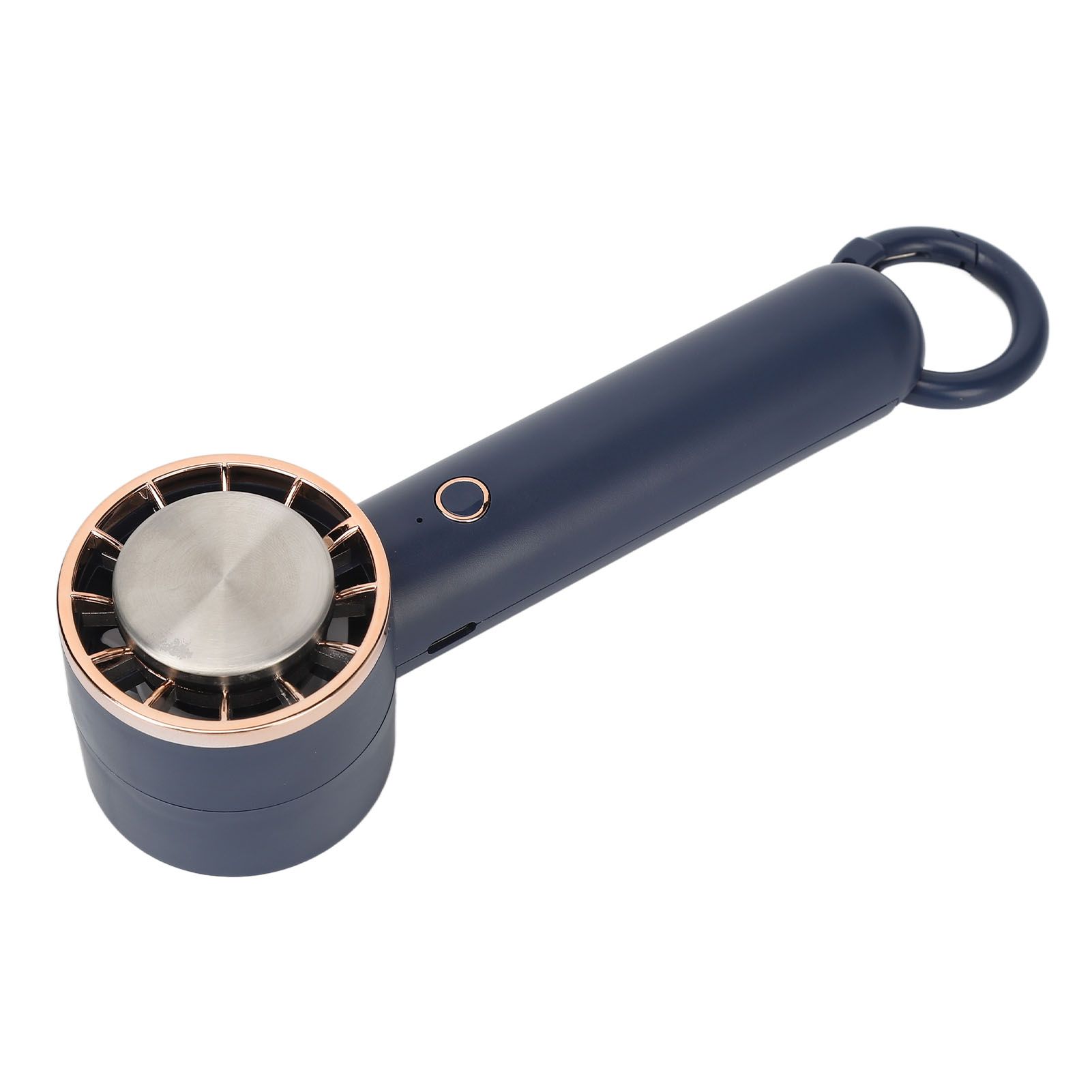 USB Rechargeable Personal Fan Outdoor Portable Handheld Cooling Fan with 3 Adjustable Speed for Travel Outdoor Indoor Blue - Image 7