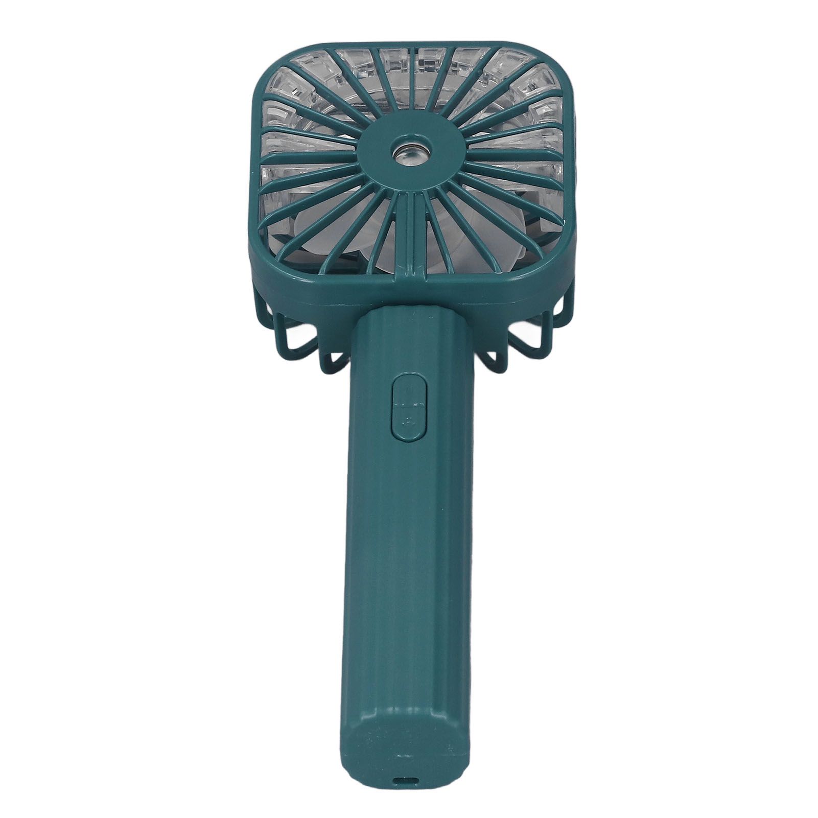 Hand Held Misting Fan Portable Battery Operated USB Rechargeable Quiet Spray Cooling Fan for Travel Outdoors Green - Image 6