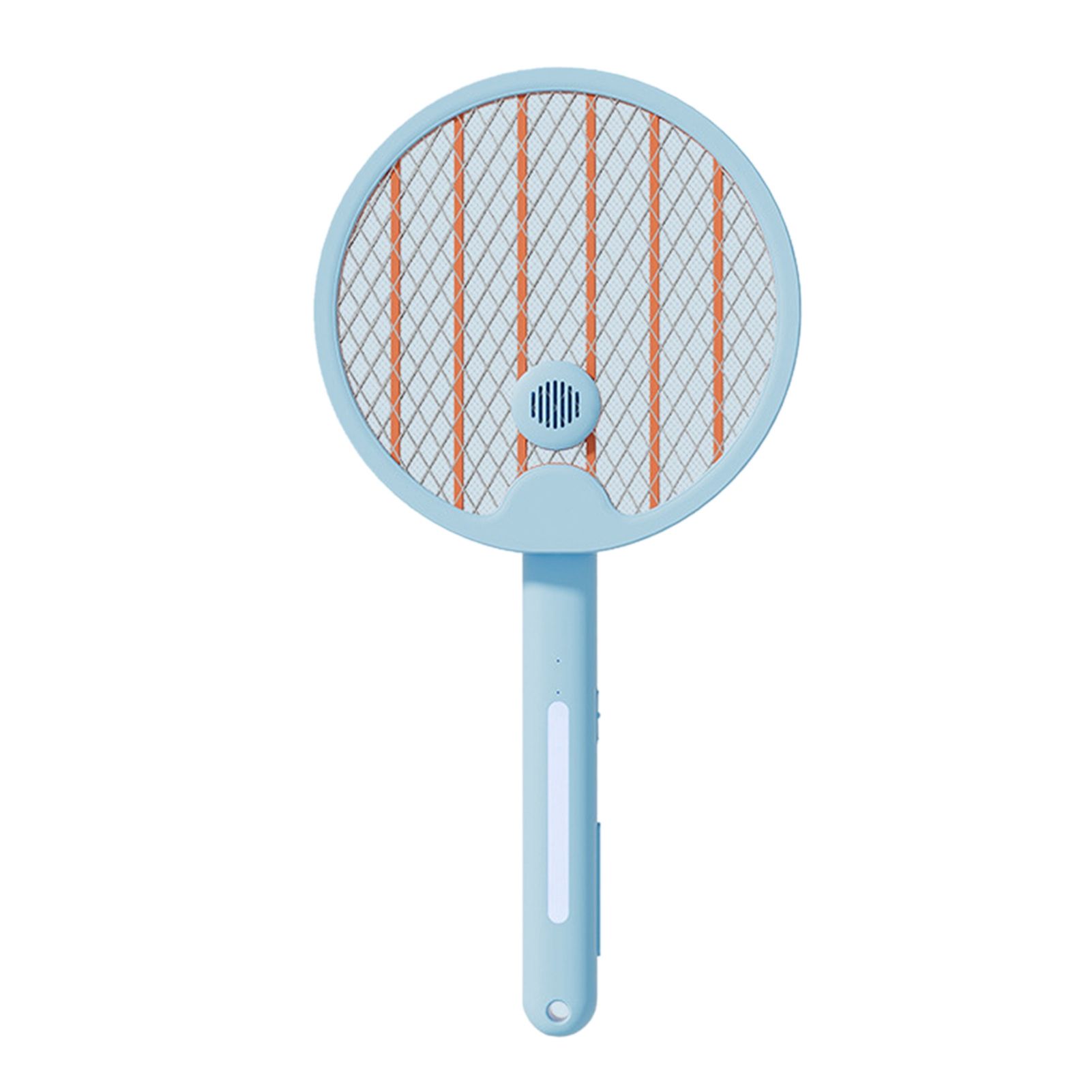 Electric Fly Swatter Racket 4 in 1 Automatic Portable Handheld Electric Fly Racket Bedroom Backyard Patio Camping Sky Blue - Image 1