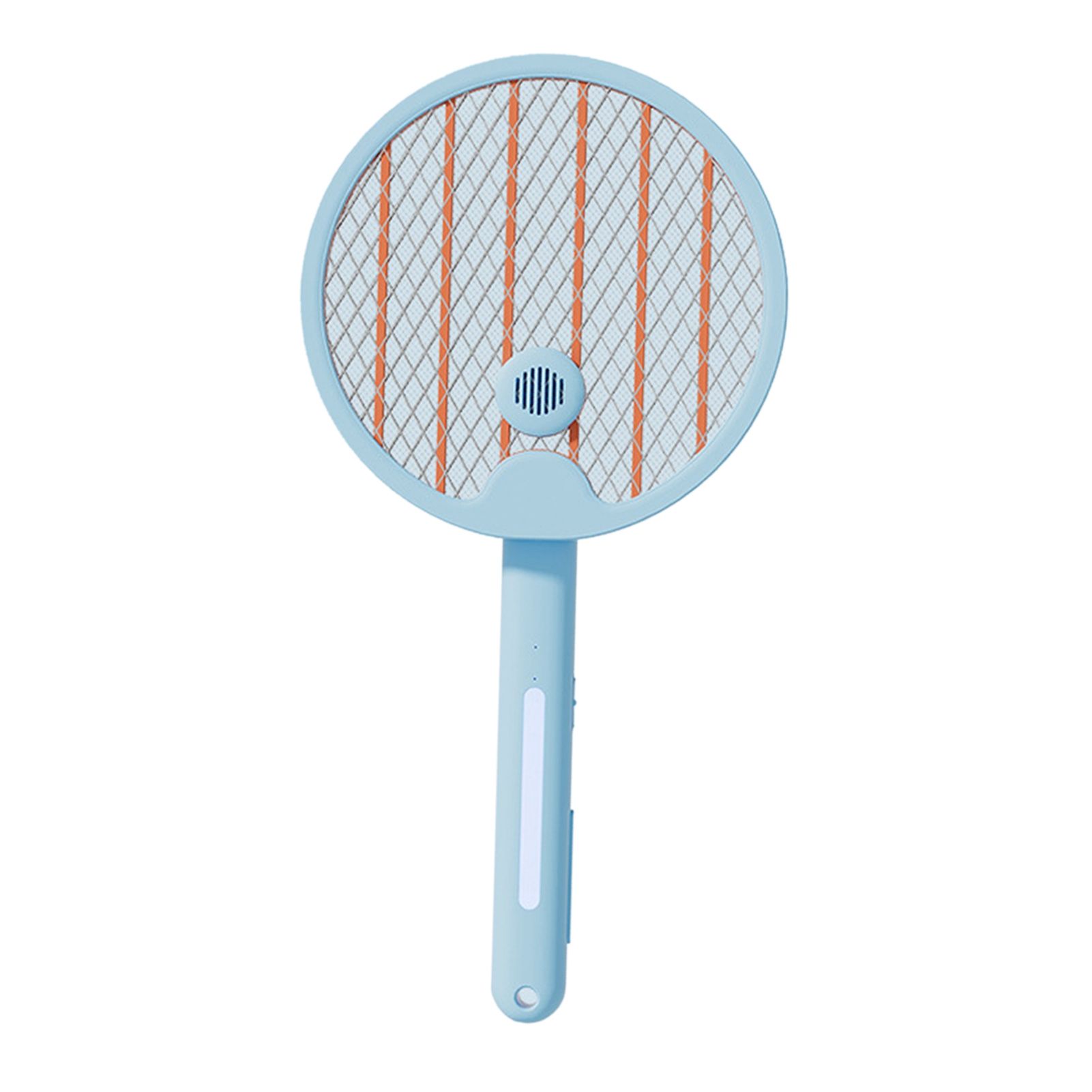 Electric Fly Swatter Racket 4 in 1 Automatic Portable Handheld Electric Fly Racket Bedroom Backyard Patio Camping Sky Blue - Image 2