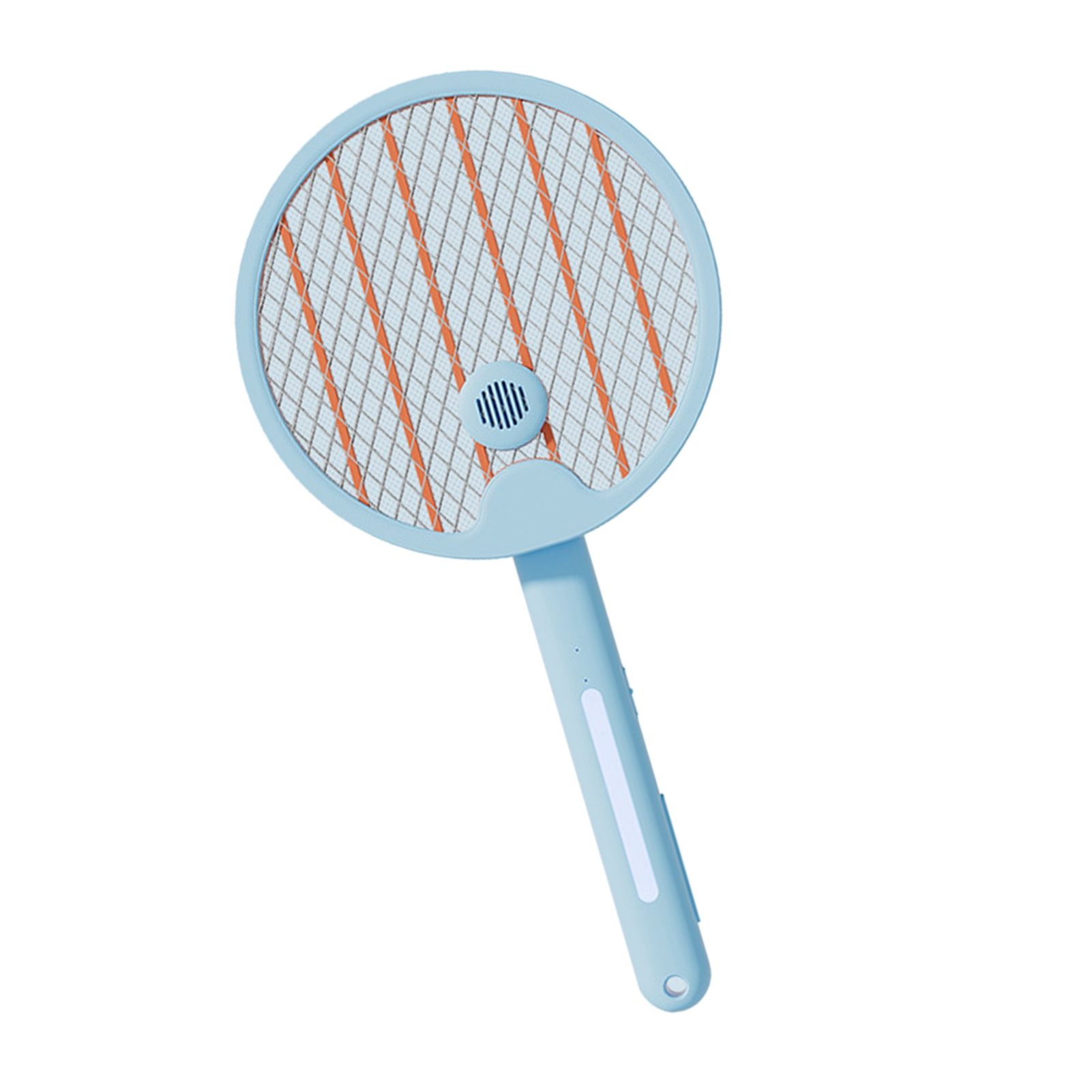 Electric Fly Swatter Racket 4 in 1 Automatic Portable Handheld Electric Fly Racket Bedroom Backyard Patio Camping Sky Blue - Image 4
