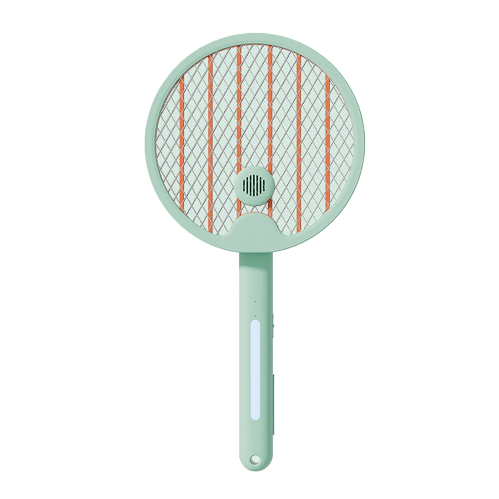 Electric Fly Swatter Racket 4 in 1 Automatic Portable Handheld Electric Fly Racket Bedroom Backyard Patio Camping Grass Green - Image 1
