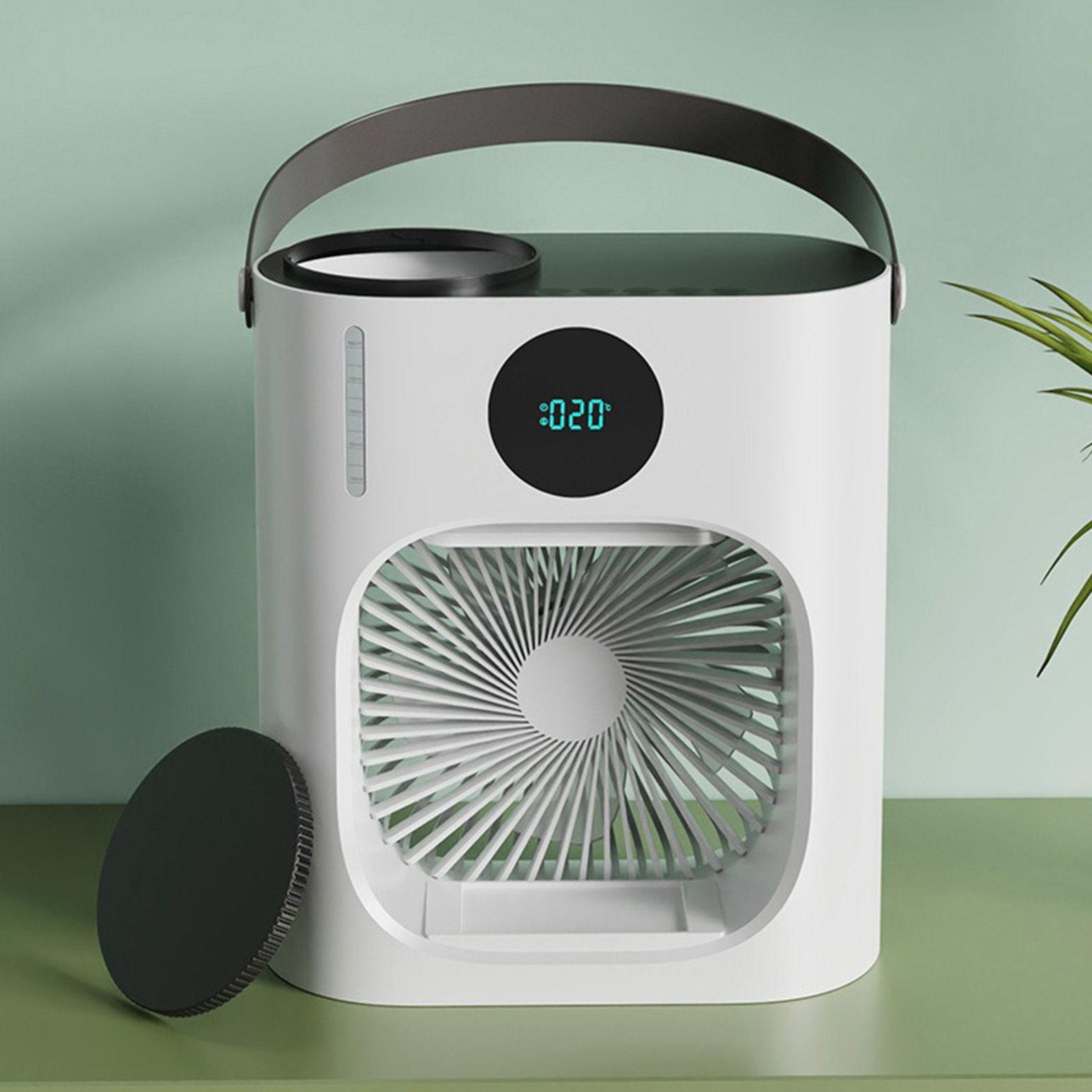Mini Air Conditioner 900ML 3 Speeds Low Noise Cooling Humidifying USB Portable Air Cooler - Image 5