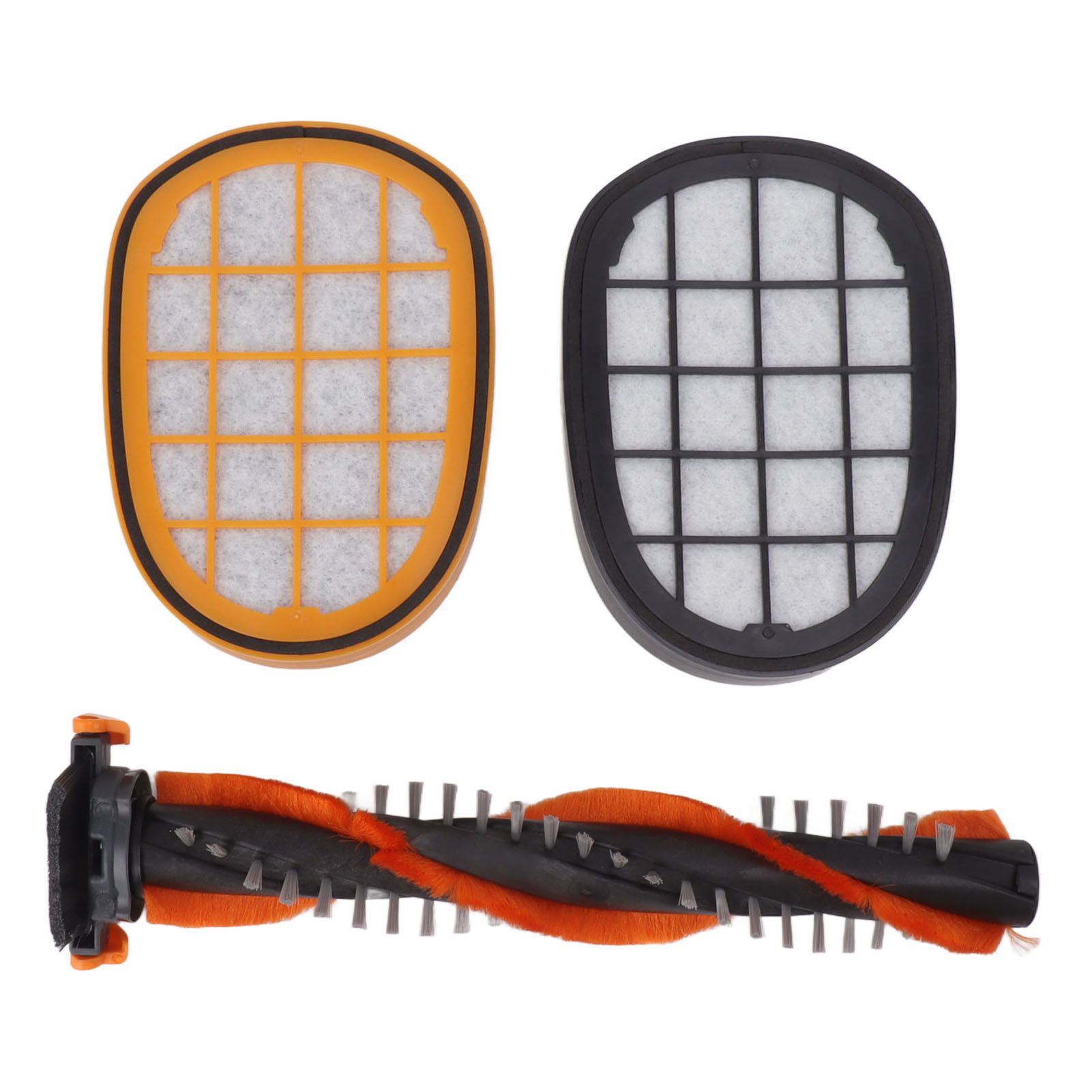 Vacuum Roller Brush Yellow Black Filter Replacement Vacuum Clerner Accessory Replacement Parts Kit for FC6822 6823 6827 6908 6906 Vacuum Cleaner - Image 1
