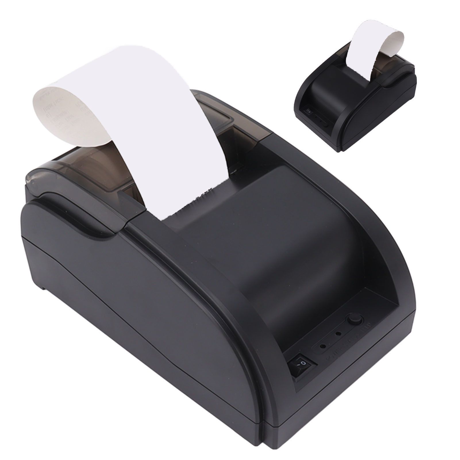 Compact Portable Bluetooth Thermal Receipt Printer 48mm Thermal Receipt Printer Automatic Delivery Order Receiving Bluetooth Ticket Machine 110‑240V AU Plug - Image 8