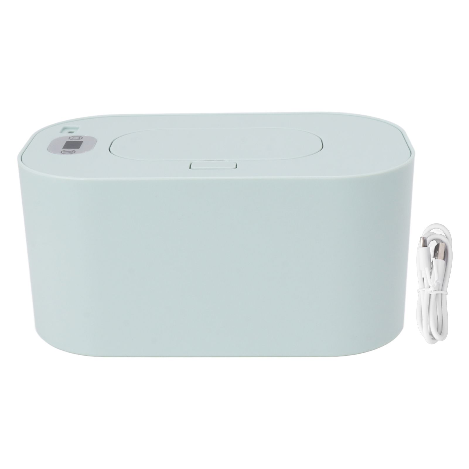 Baby Wipe Warmer USB Constant Temperature Portable Wipe Heater Temperature Adjustment Warm Keeper Dispenser 5V Green - Image 1