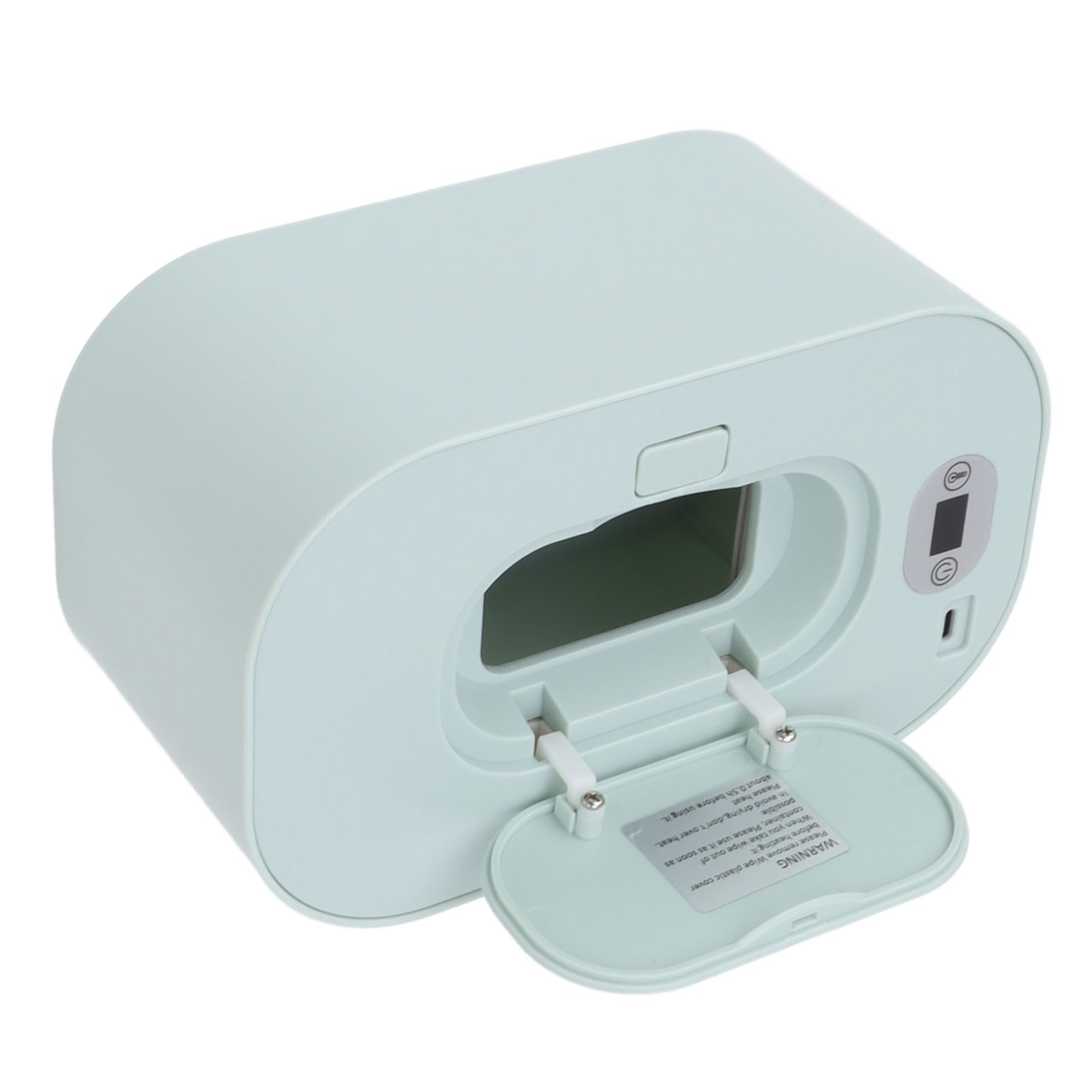 Baby Wipe Warmer USB Constant Temperature Portable Wipe Heater Temperature Adjustment Warm Keeper Dispenser 5V Green - Image 2