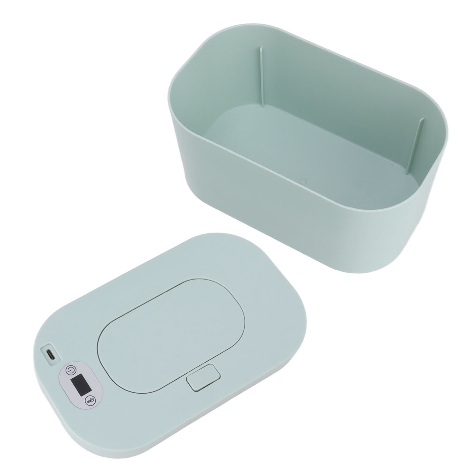 Baby Wipe Warmer USB Constant Temperature Portable Wipe Heater Temperature Adjustment Warm Keeper Dispenser 5V Green - Image 3
