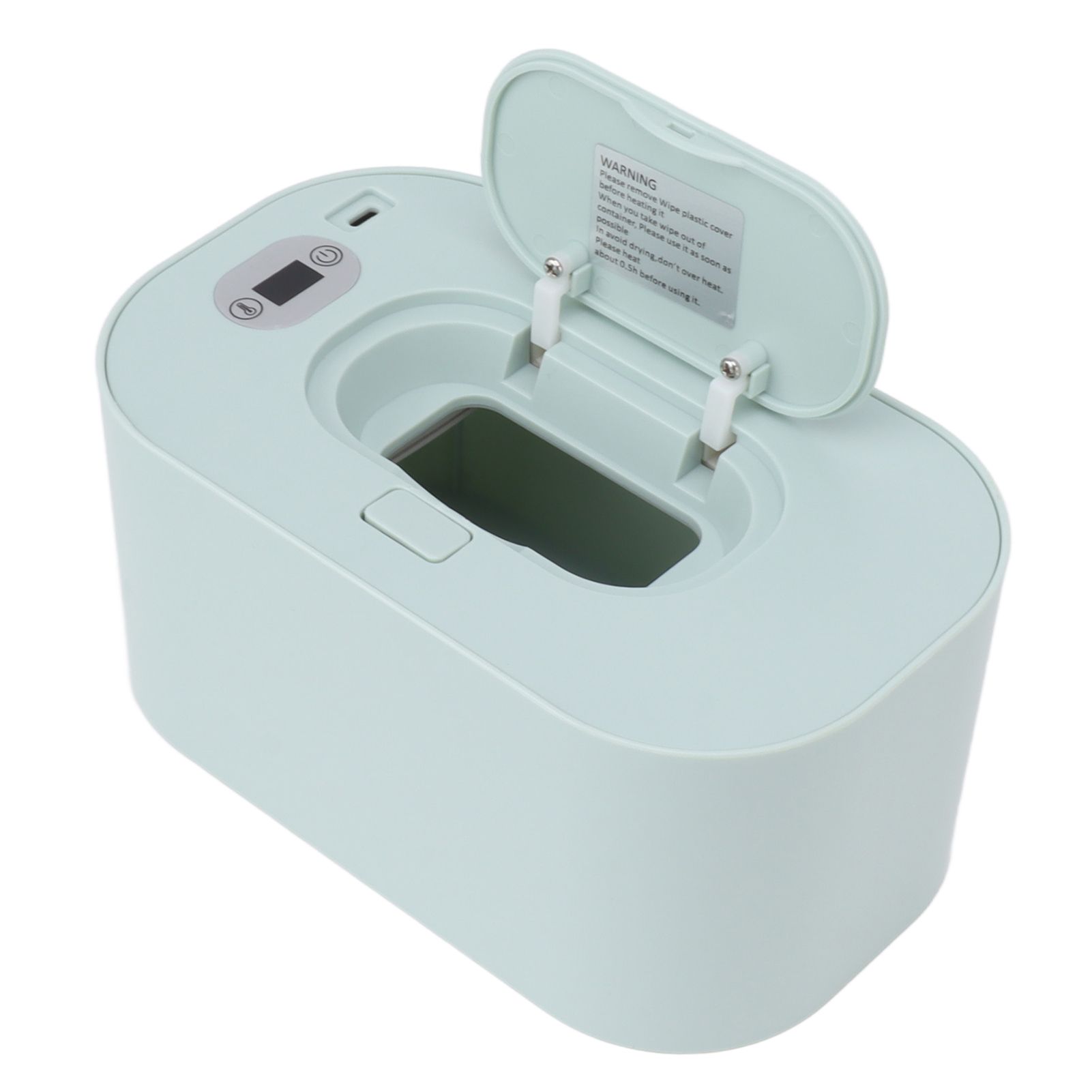 Baby Wipe Warmer USB Constant Temperature Portable Wipe Heater Temperature Adjustment Warm Keeper Dispenser 5V Green - Image 5