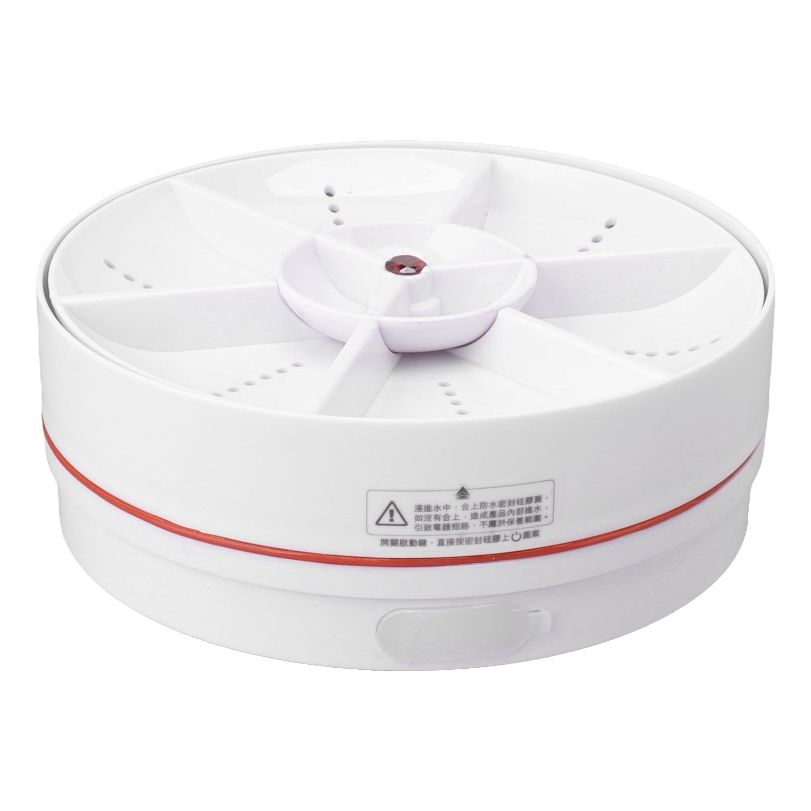 Home Portable Mini Dishwasher Small Installation Free Fruit and Vegetable Washing Machine Wireless Dishwasher Red - Image 5