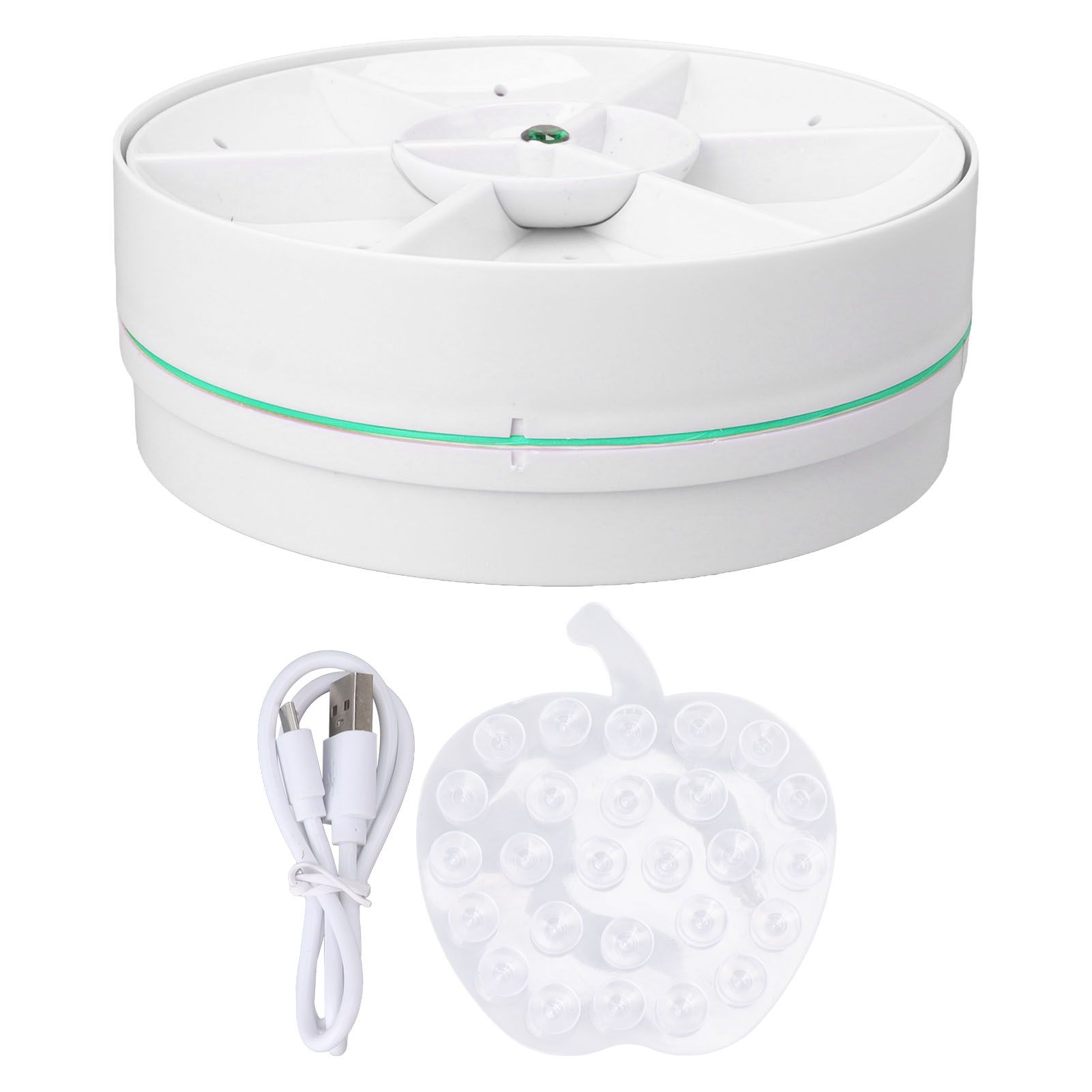 Home Portable Mini Dishwasher Small Installation Free Fruit and Vegetable Washing Machine Wireless Dishwasher Green - Image 1