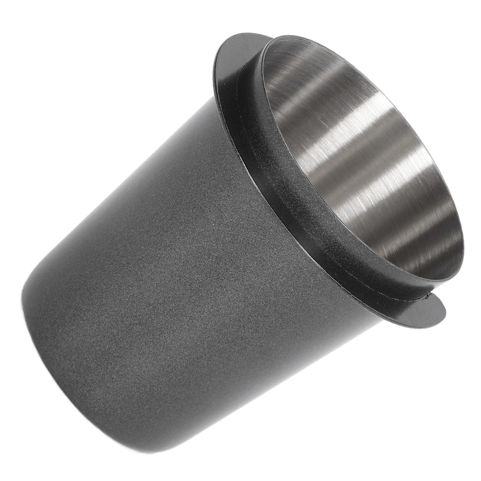 58mm Dosing Cup Stainless Steel Compatibility Polishing Coffee Dosing Cup Powder Feeder for Coffee Black - Image 5